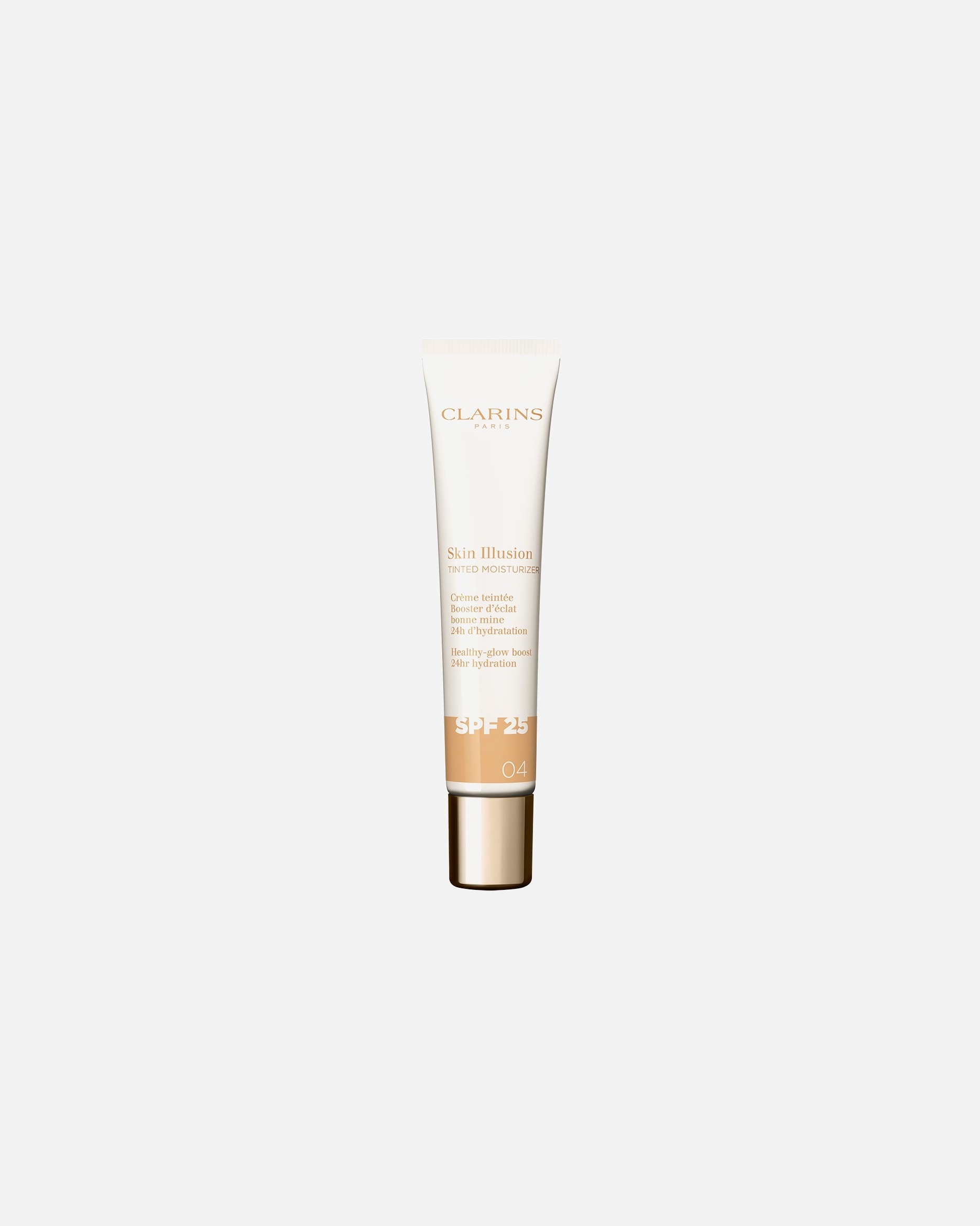 BB crème pour Unisexe Clarins Skin Illusion TINTED MOISTURIZER SPF25 – CREME TEINTEE BOOSTER D’ECLAT 04 - 40ml