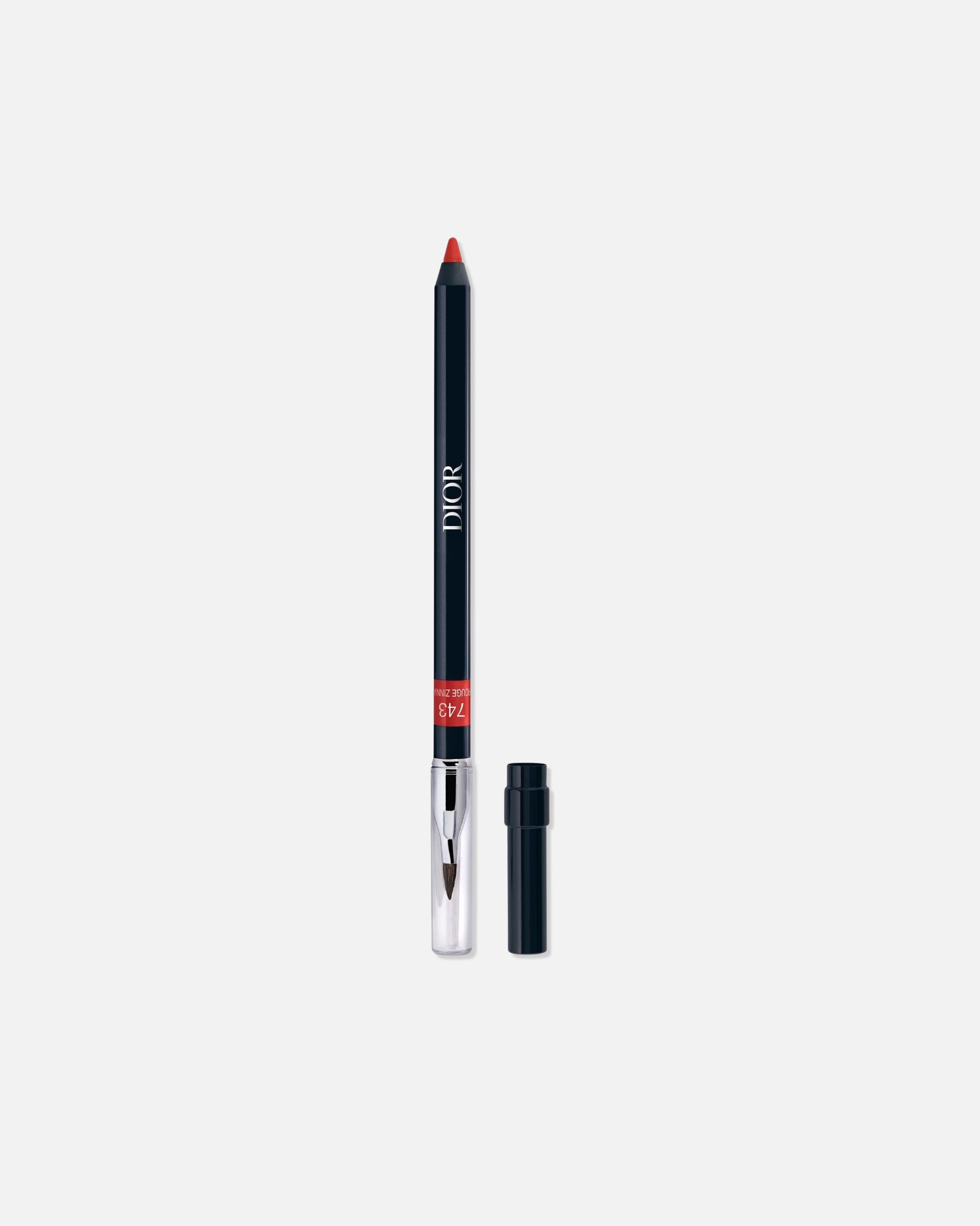 Crayon à lèvres pour Unisexe DIOR Rouge Dior Crayon contour des lèvres sans transfert 743 - Rouge Zinnia