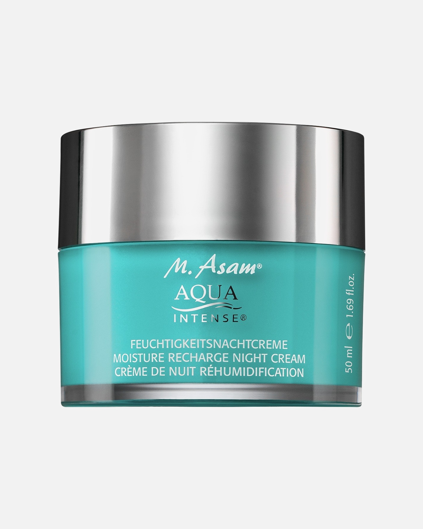 Crème de nuit pour Unisexe m.asam Default Brand Line AQUA INTENSE Crème de nuit 50 ml
