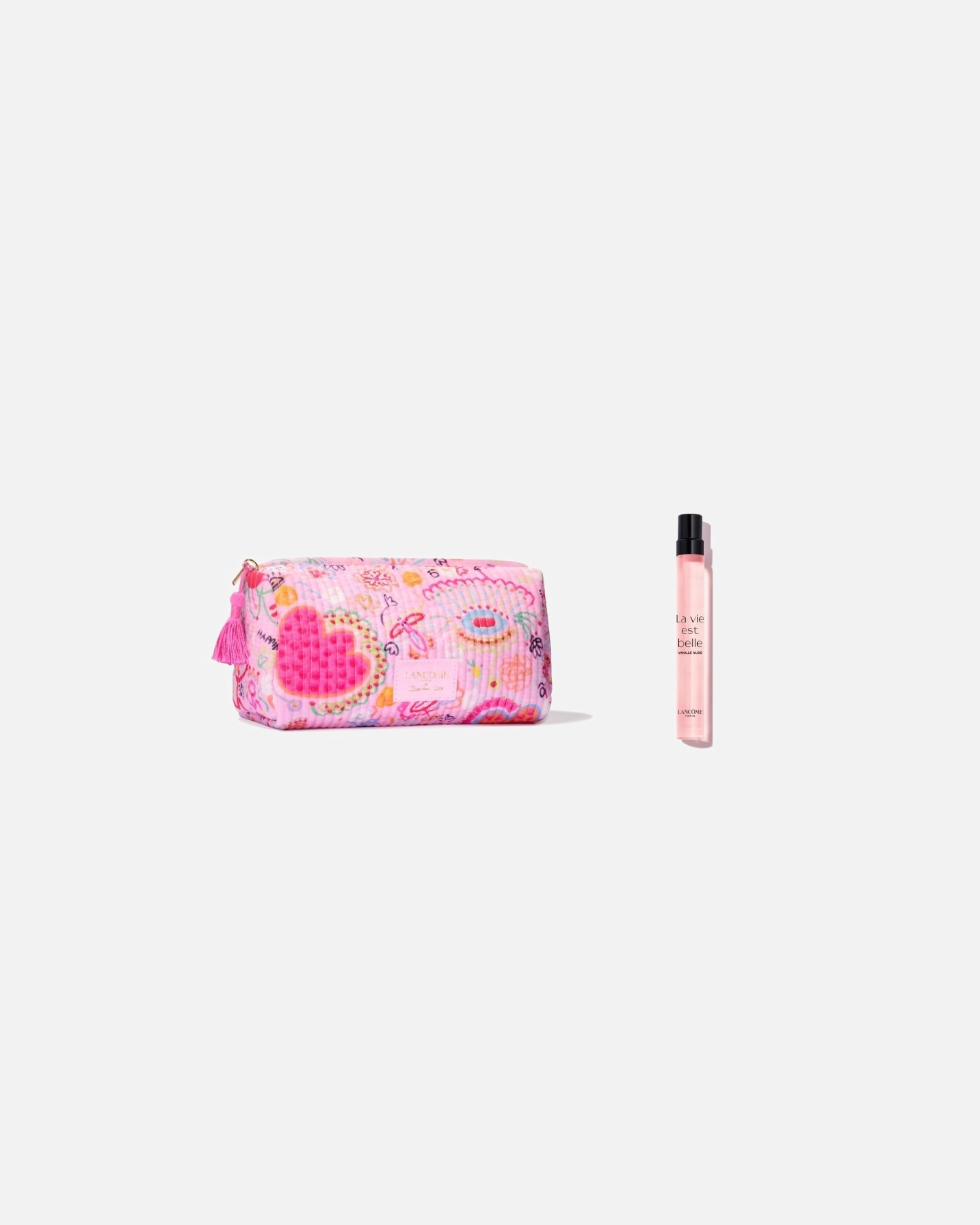 La trousse fête des mères Lancôme et La Vie est Belle Vanille Nude 10ml