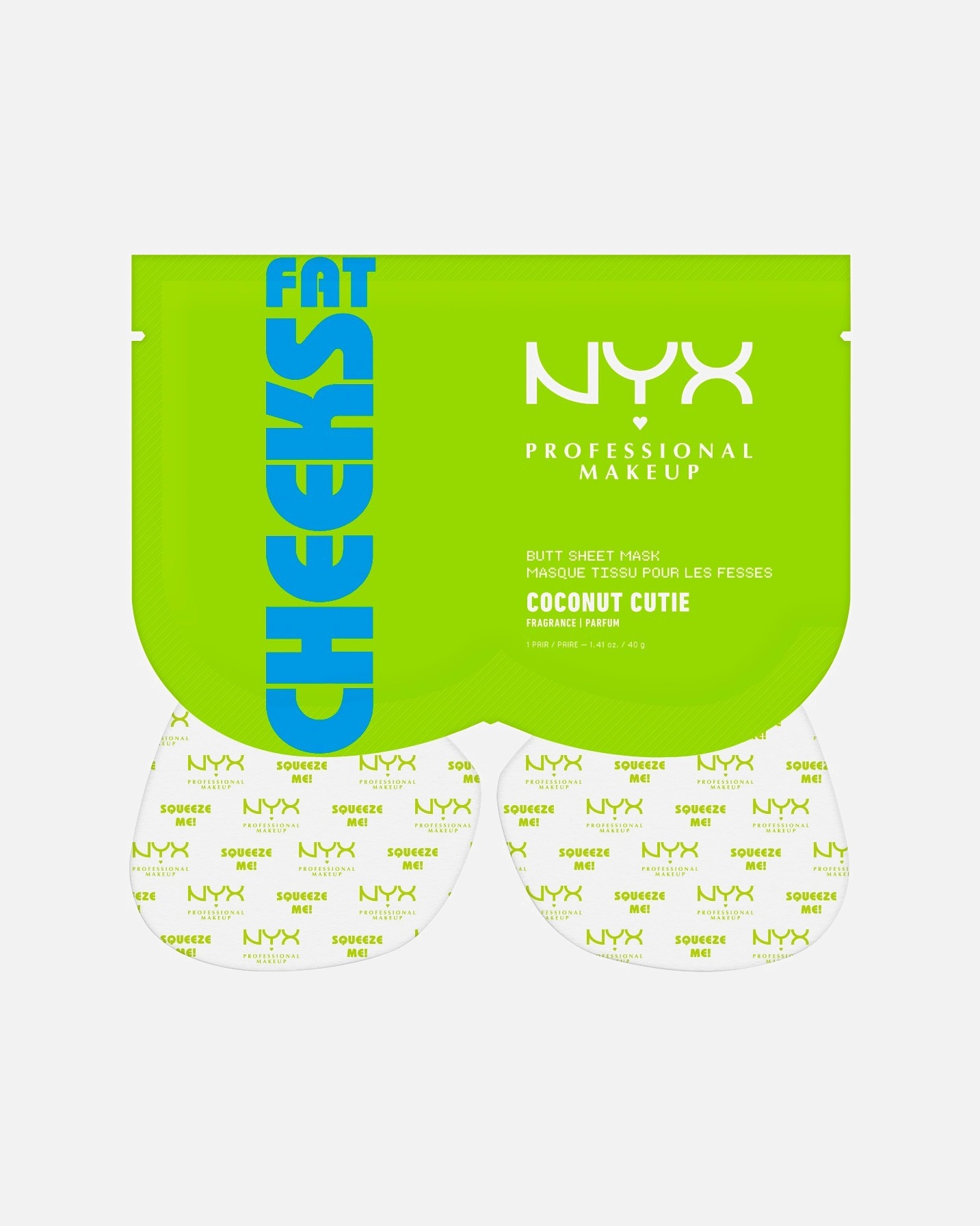 Anti-cellulite pour Unisexe NYX Professional Makeup Butt Coconut Cutie 40 ml