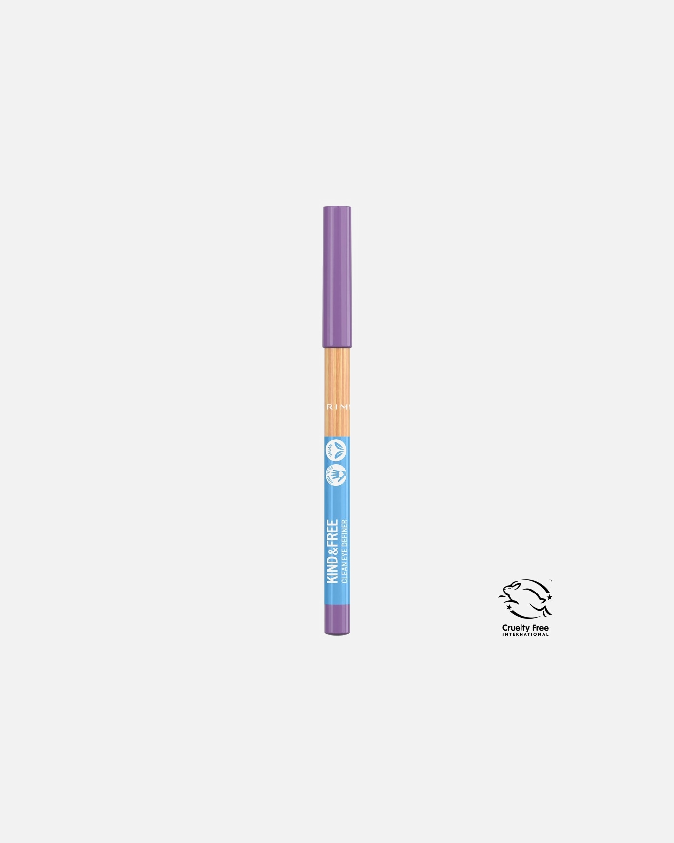 Crayon khôl pour Femme Rimmel London KIND & FREE LINER 03 GRAPE