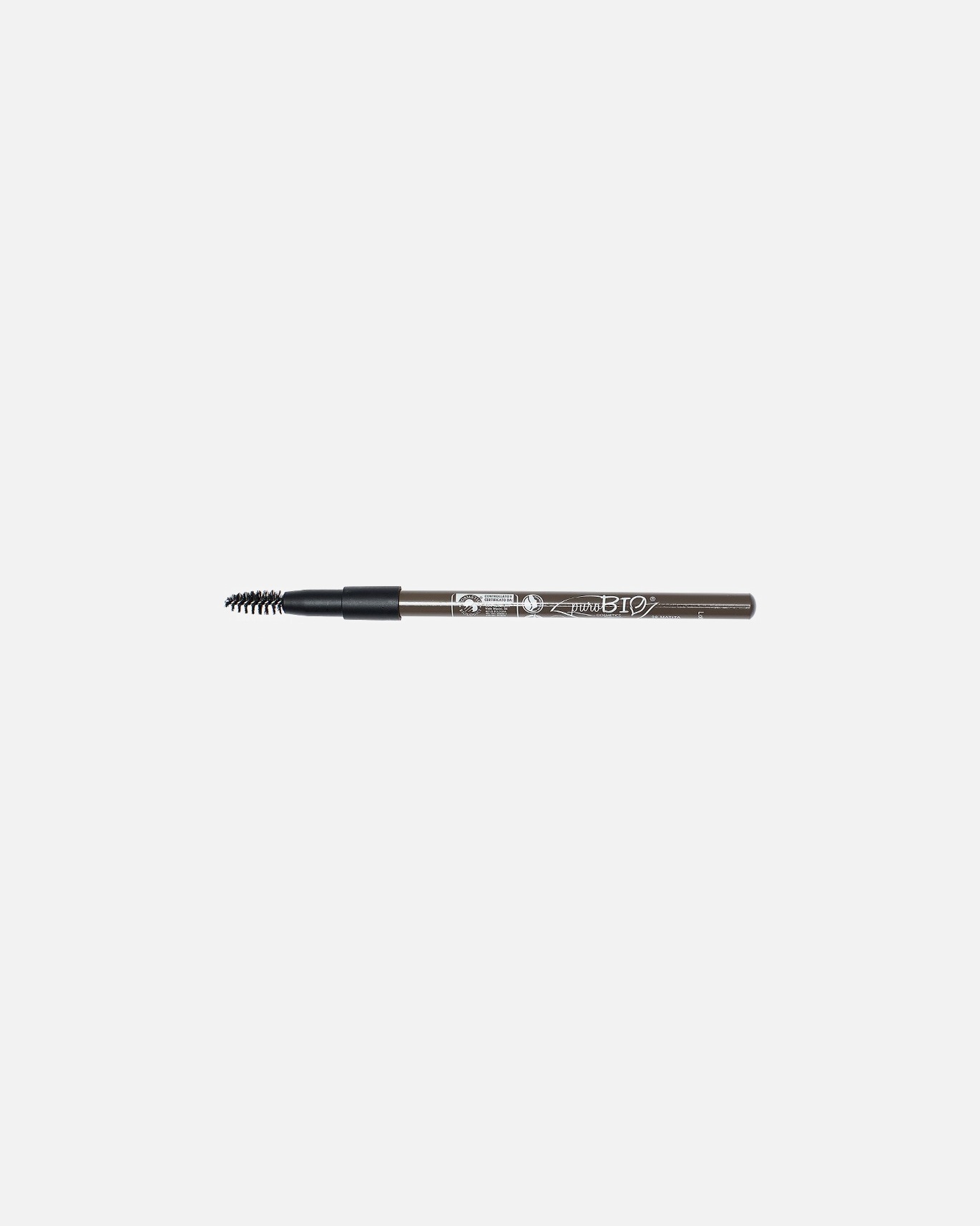 Crayon à sourcils pour Femme Purobio Crayon pour sourcils - Kajal 28 - sombre