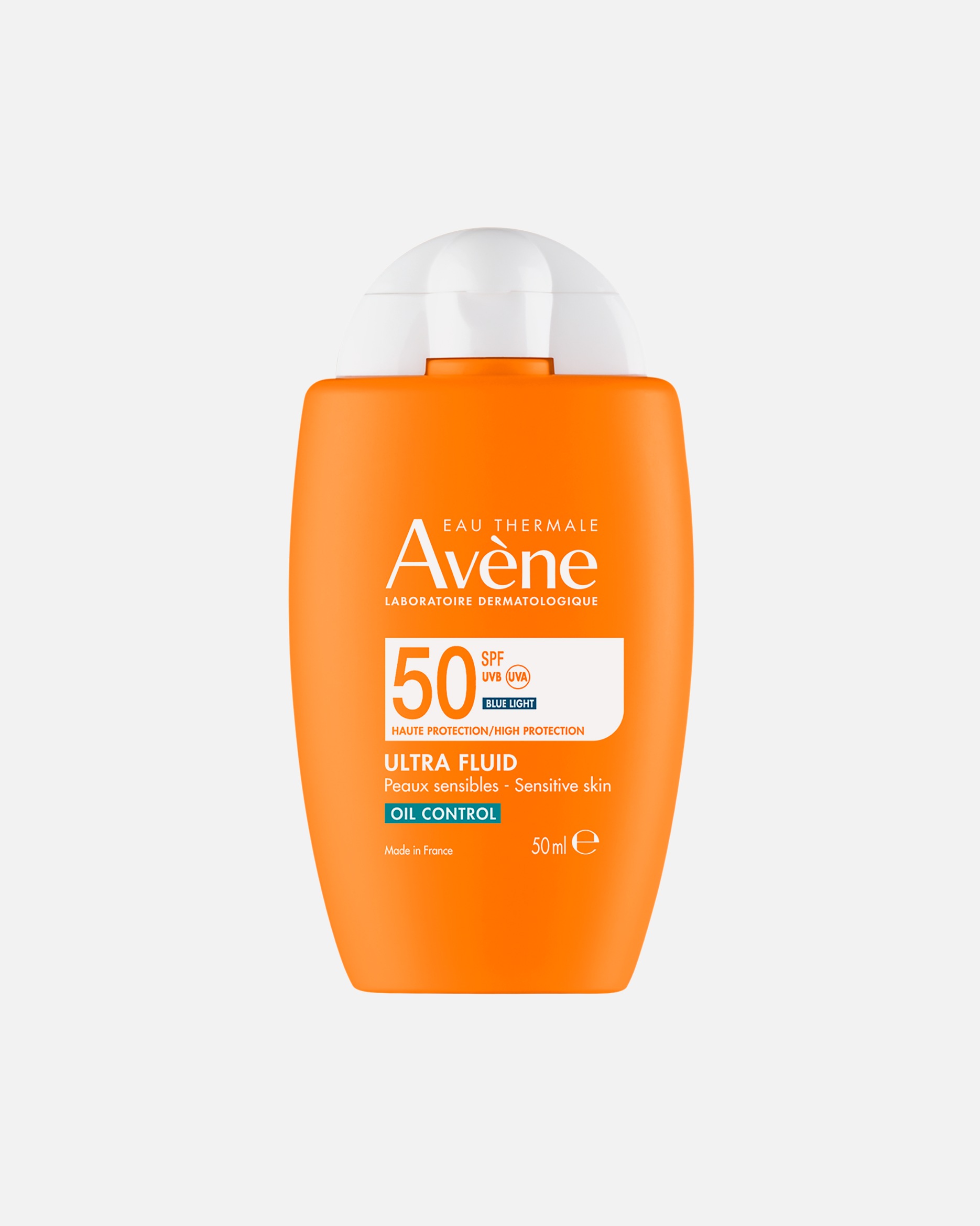 Crème solaire pour le corps pour Unisexe Avène Solaire Sun Ultra Fluid Oil Control SPF50 50 ml