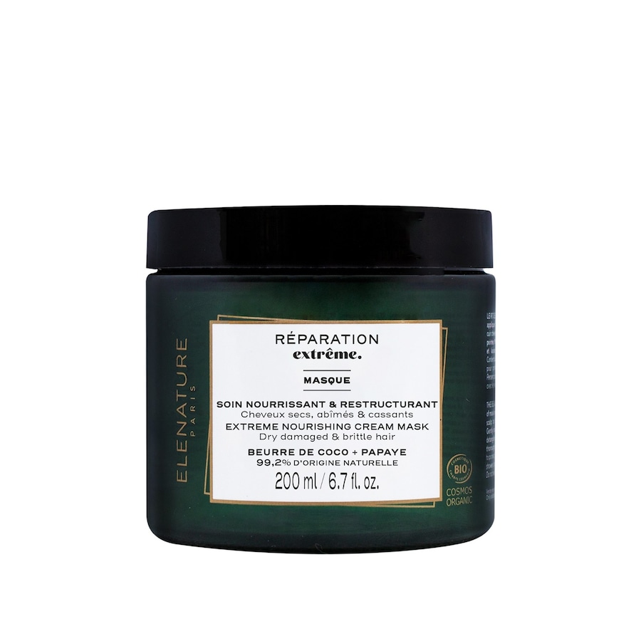 ELENATURE - Masque Soin Nourrissant & Restructurant Masque et cure cheveux 200 ml unisex