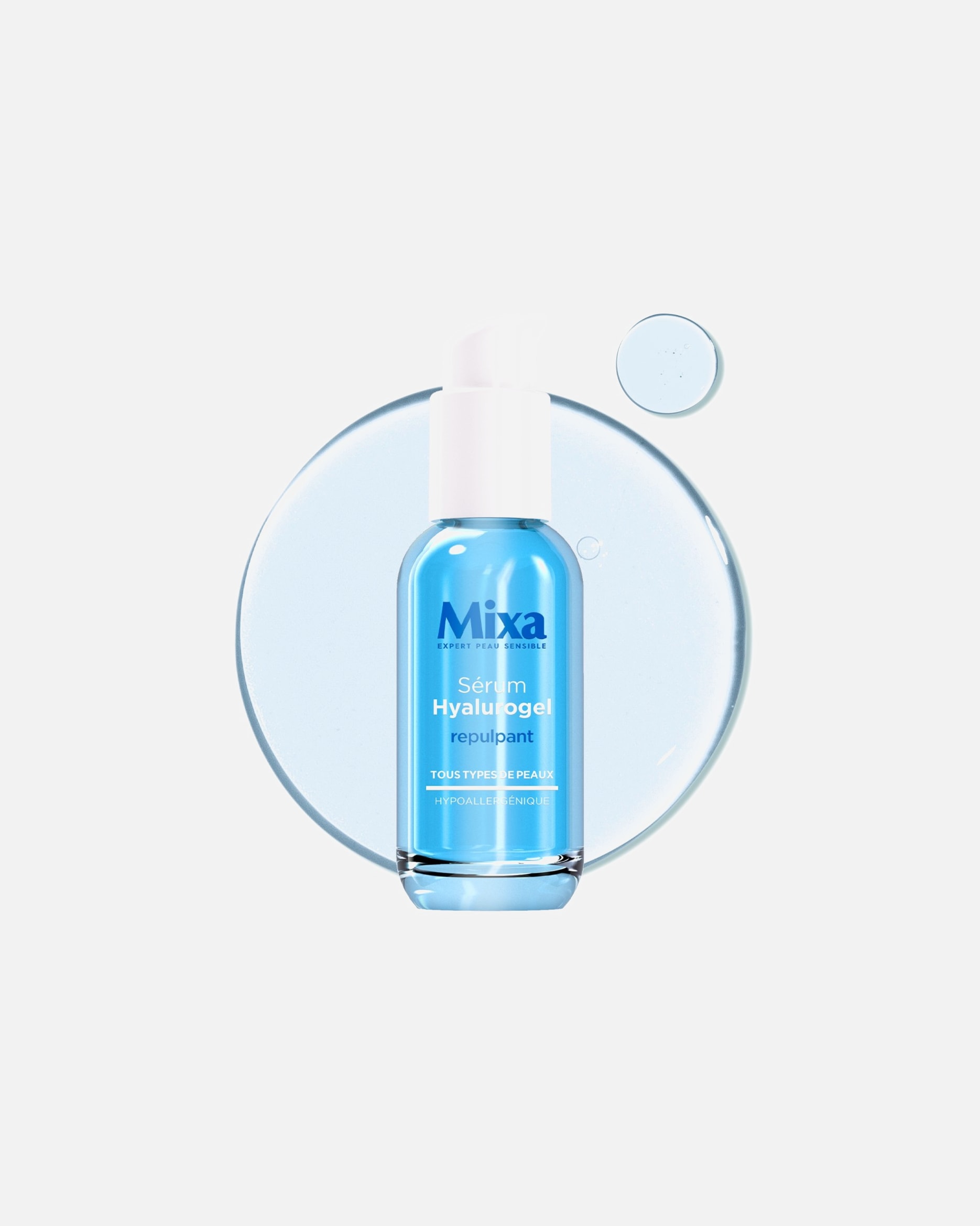 Sérum hydratant pour Unisexe Mixa Expert Peau Sensible Sérum booster d'hydratation pour peaux déshydrathées 30 ml