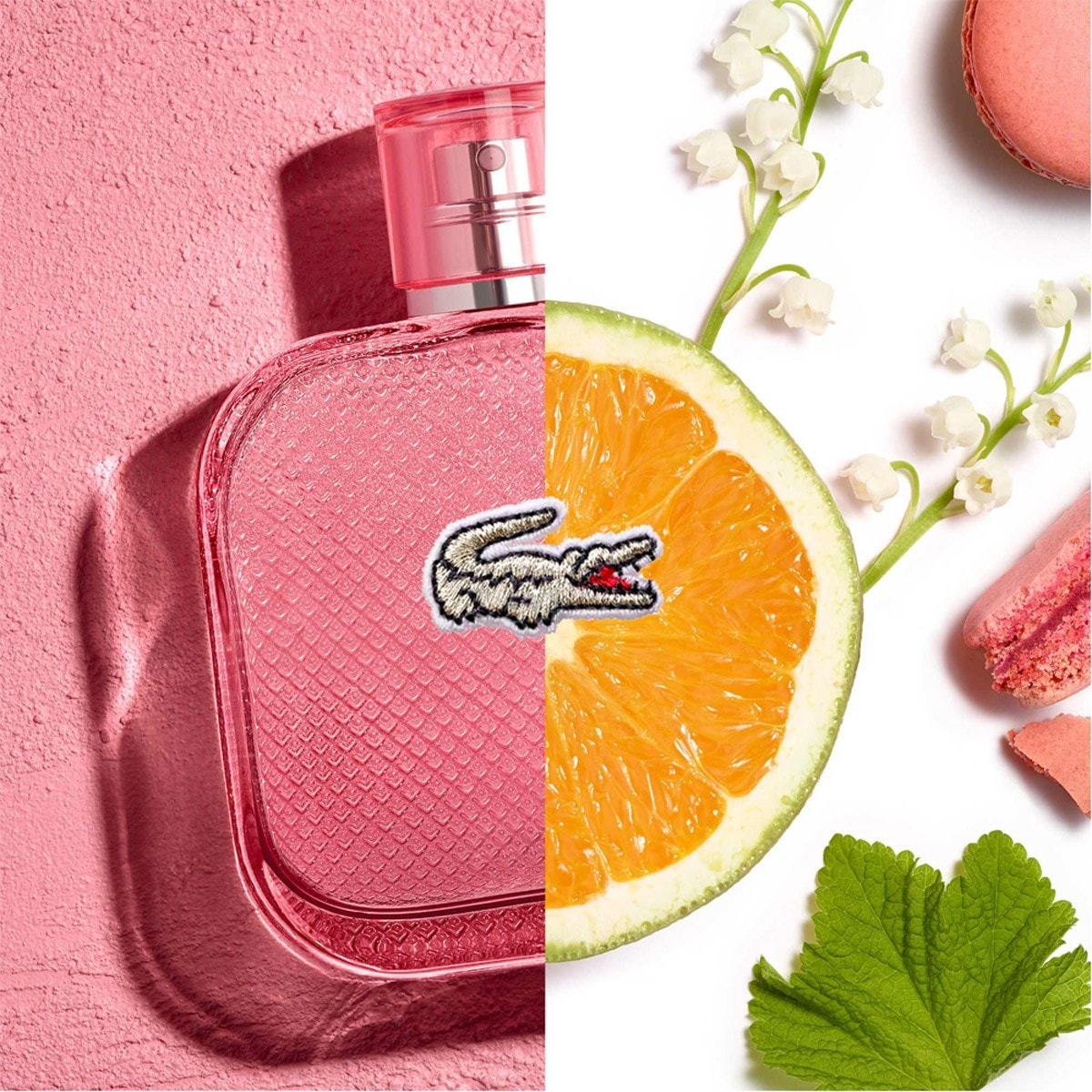Pink Lacoste Parfum Rosa Rose Eau De Parfum 100ml