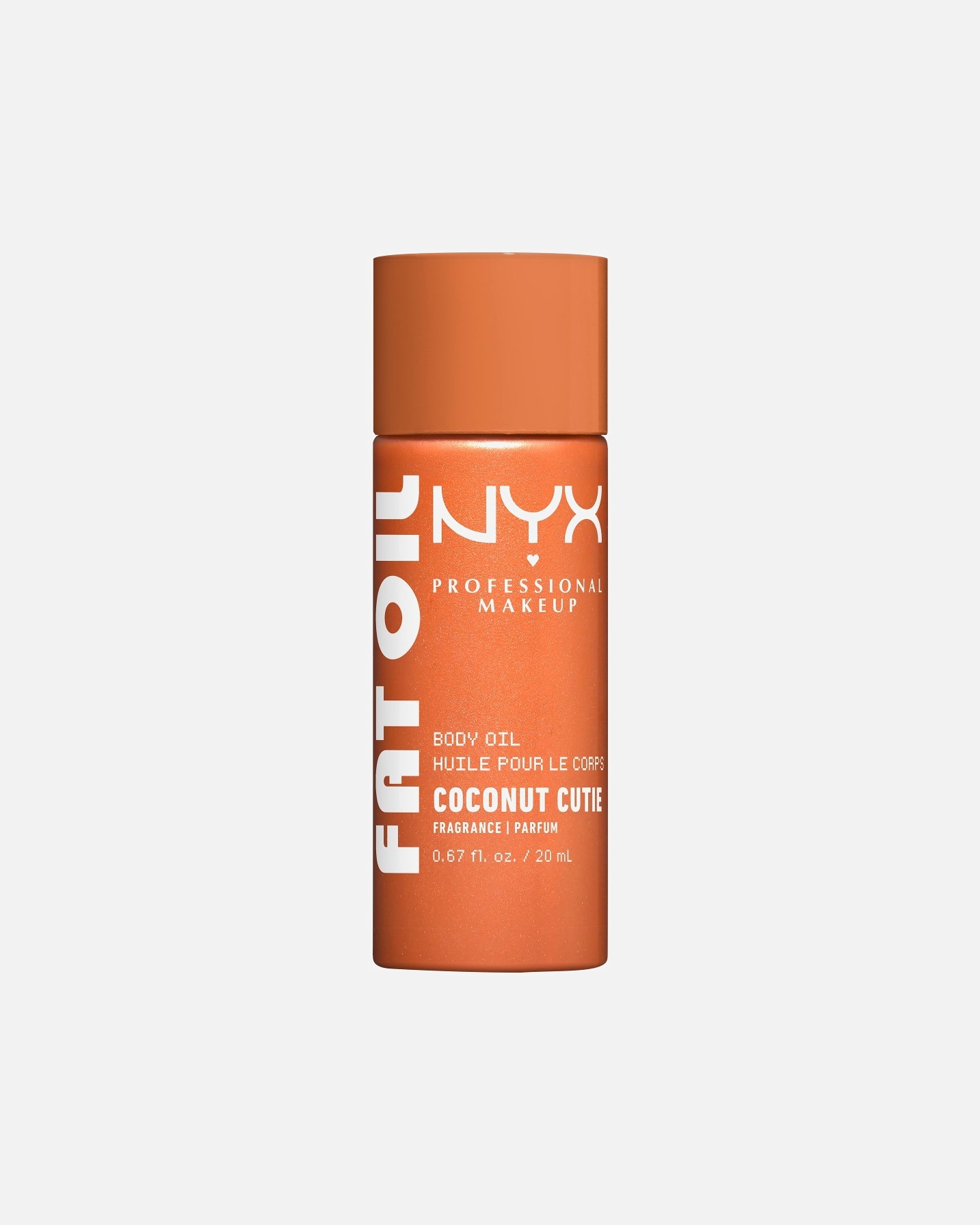 Huile pour le corps pour Unisexe NYX Professional Makeup Fat Oil Body Fat Oil Body Coconut Cutie 20 ml