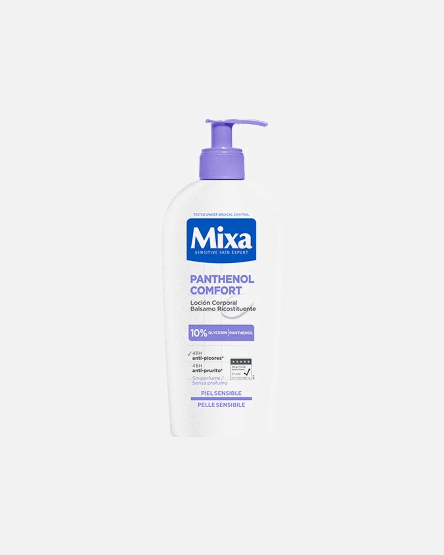 Lotion pour le corps pour Unisexe Mixa Panthenol Comfort 250 ml