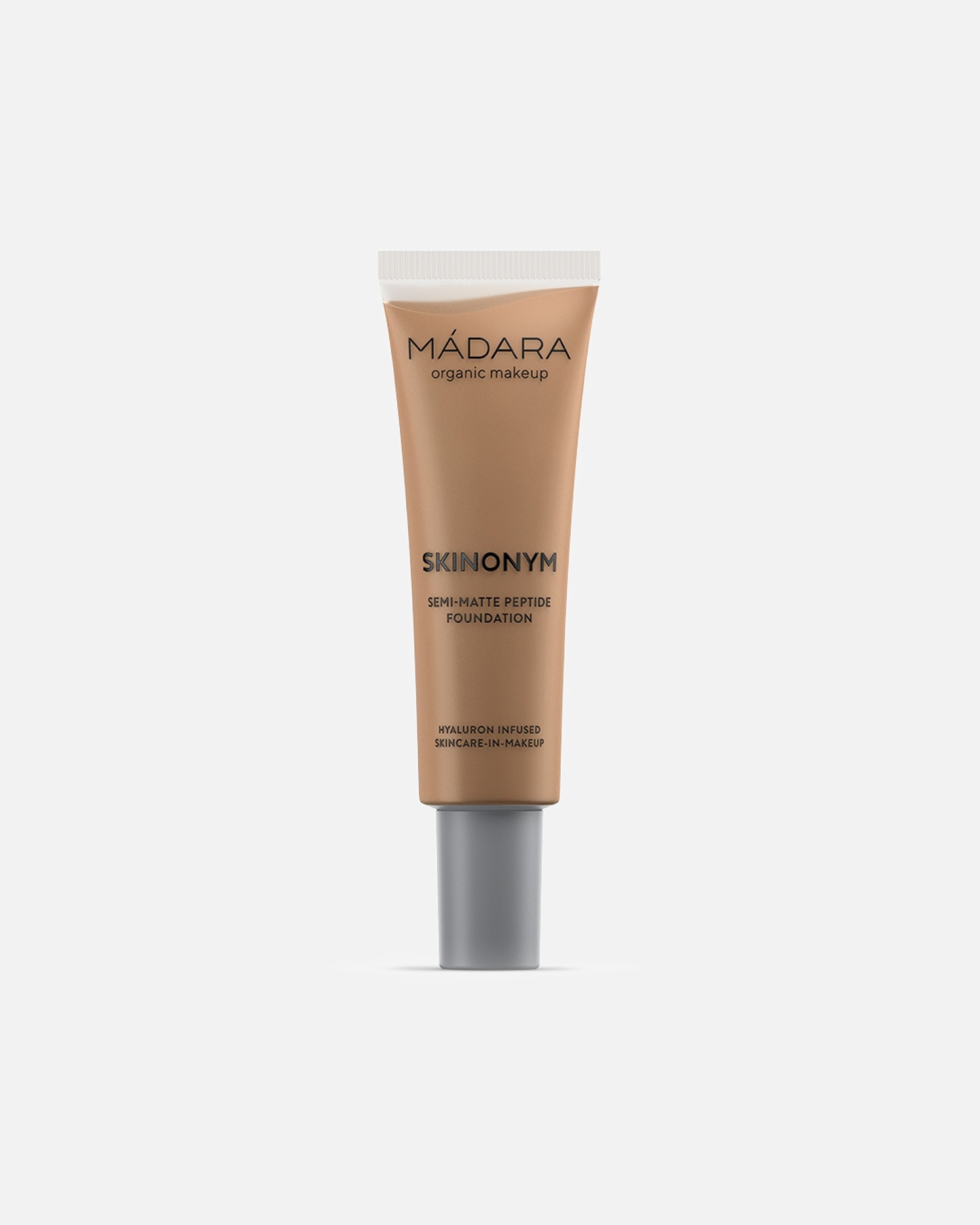 Fond de teint pour Unisexe MÁDARA Fond de teint semi-mat aux peptides 70 - CARAMEL