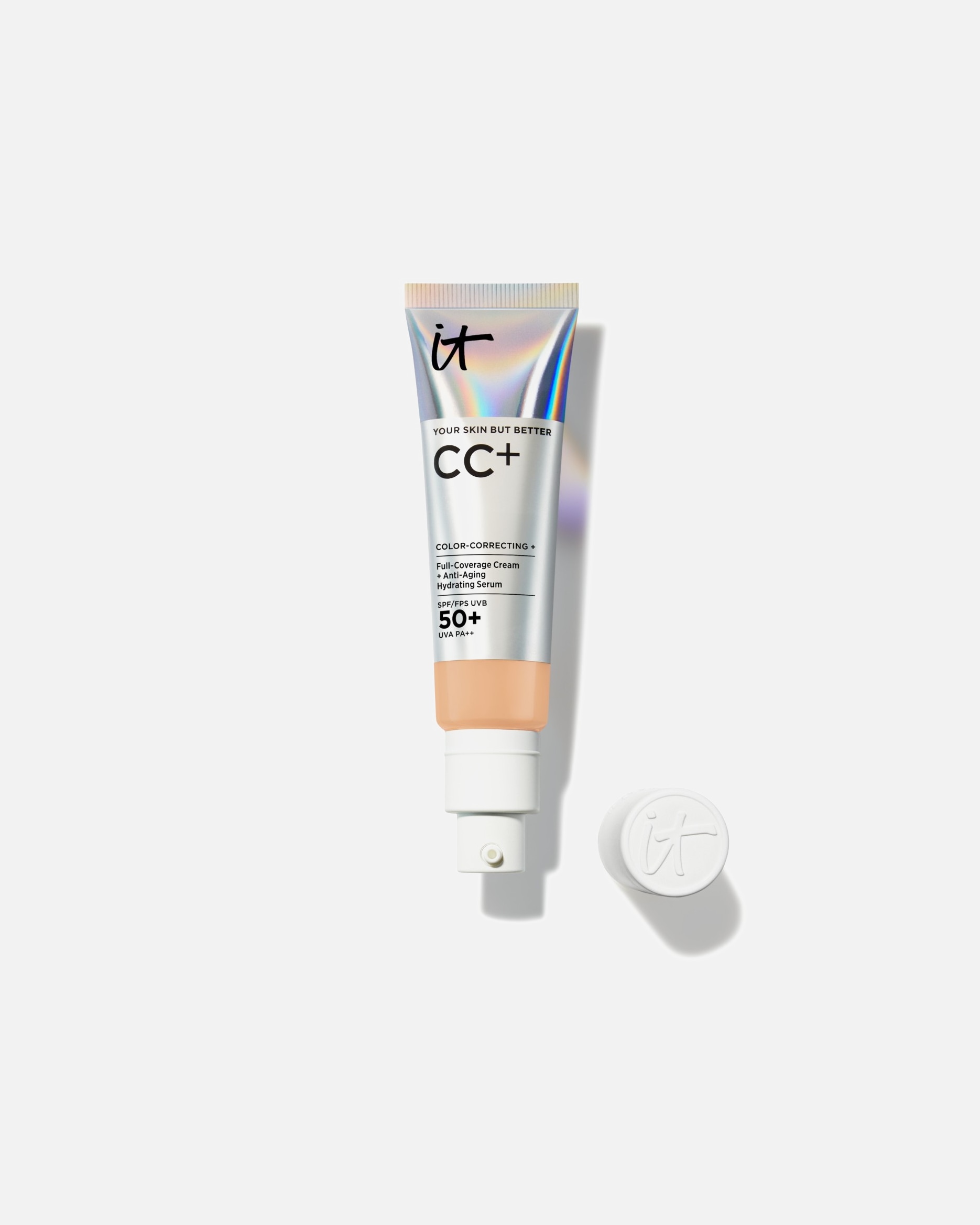 CC crème pour Unisexe IT Cosmetics Your Skin But Better CC+ Cream SPF 50+ Medium