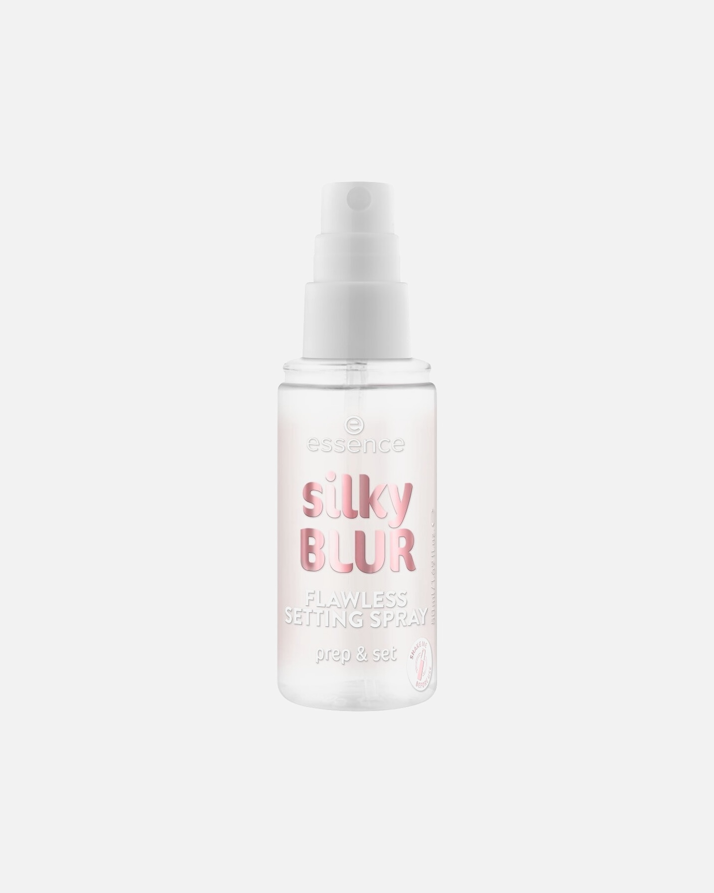 Brume fixante pour Unisexe Essence silky BLUR FLAWLESS Transparent