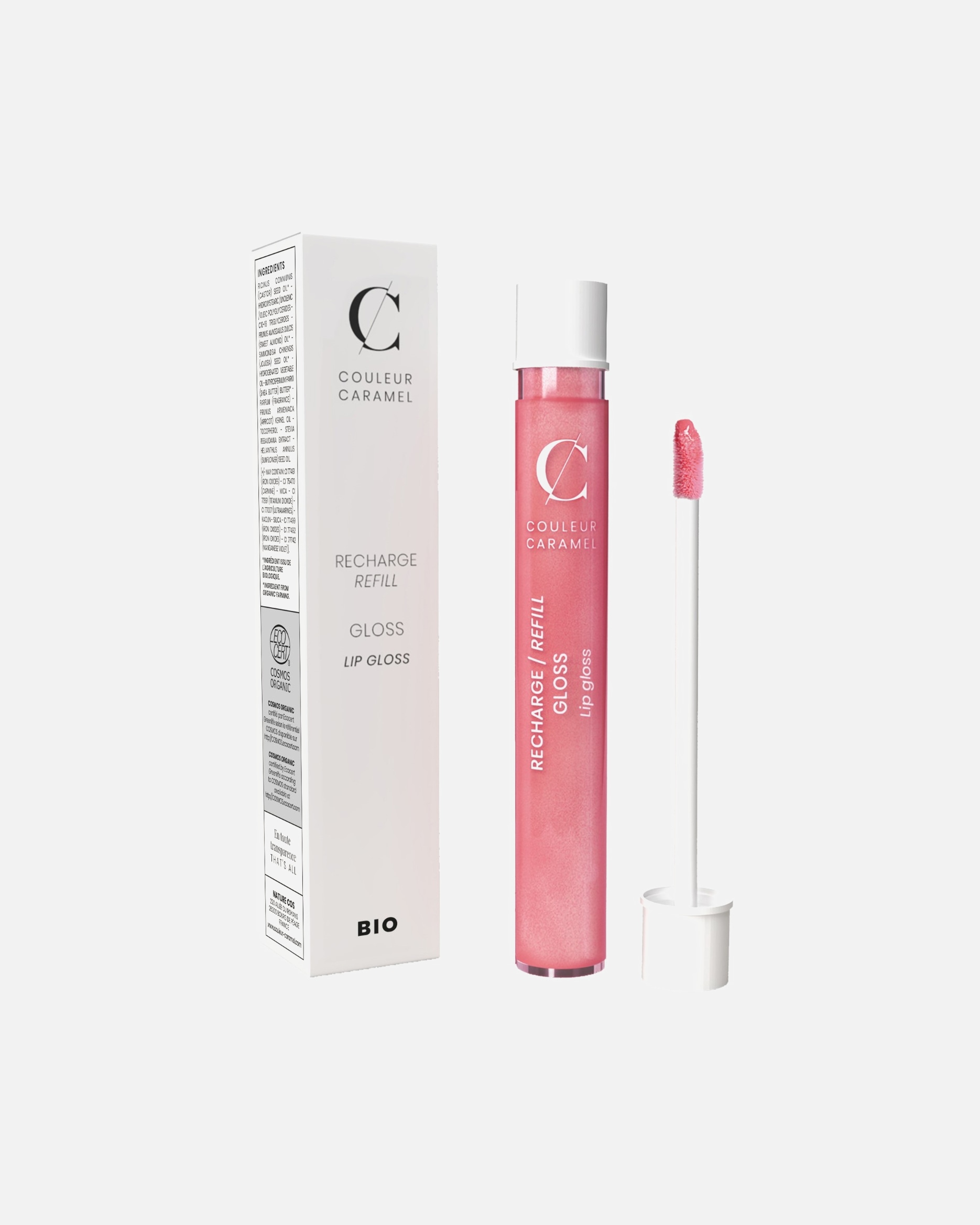 Gloss à lèvres pour Unisexe COULEUR CARAMEL Recharge 811 - Glam'kiss