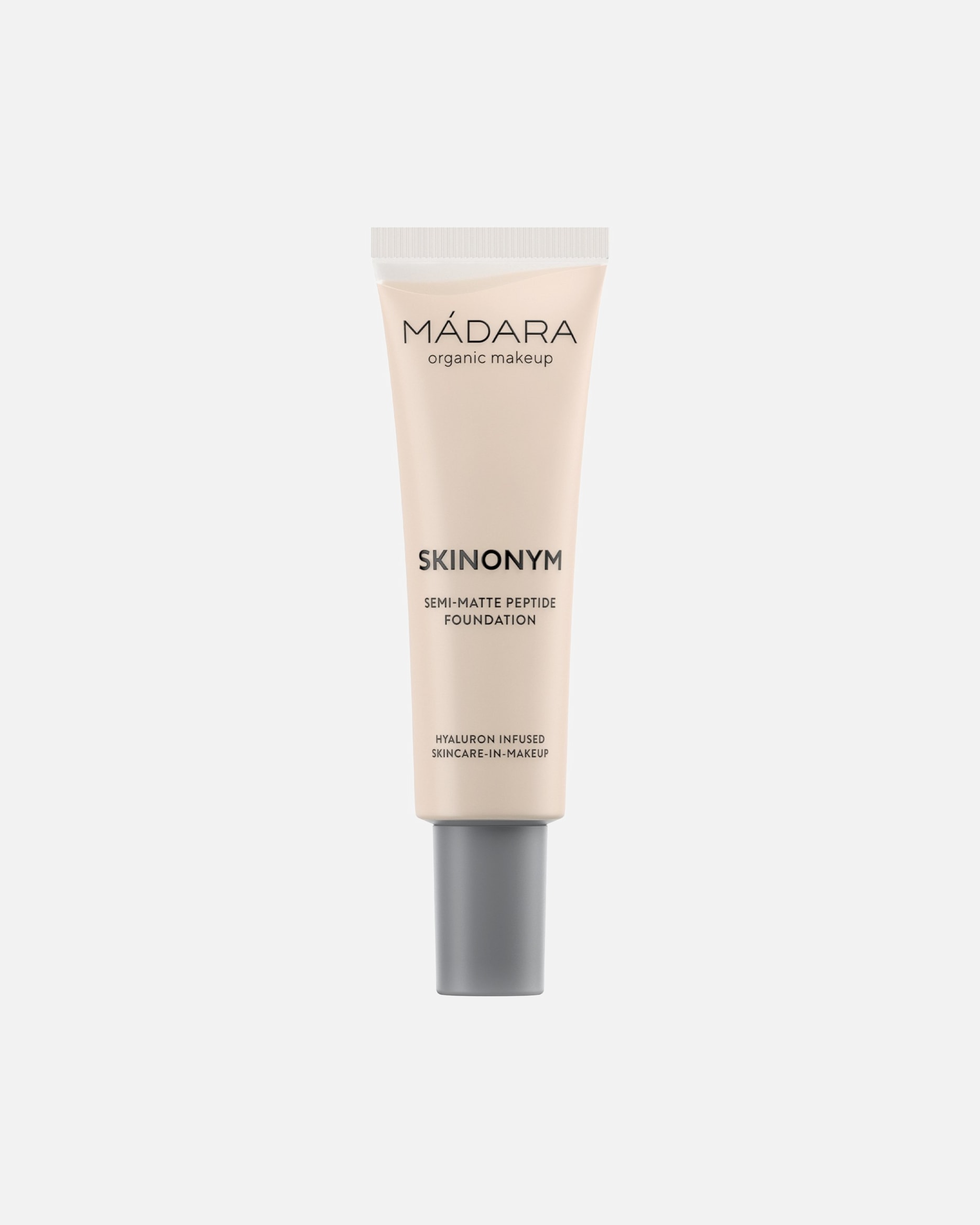 Fond de teint pour Unisexe MÁDARA Fond de teint semi-mat aux peptides Nr. 10 Porcelain