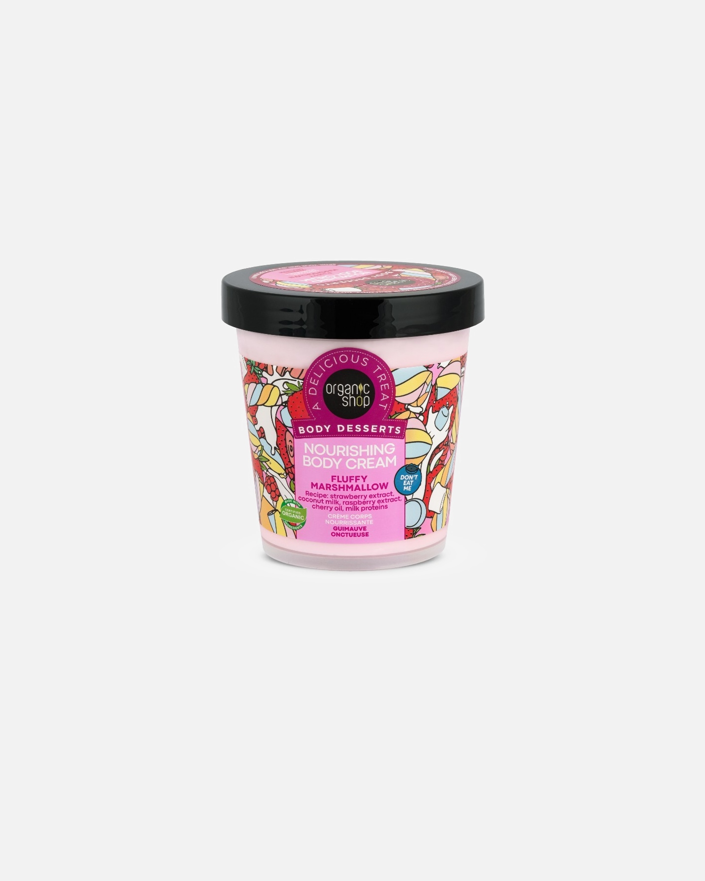 Organic Shop Body Desserts Fluffy Marshmallow Crème pour le corps