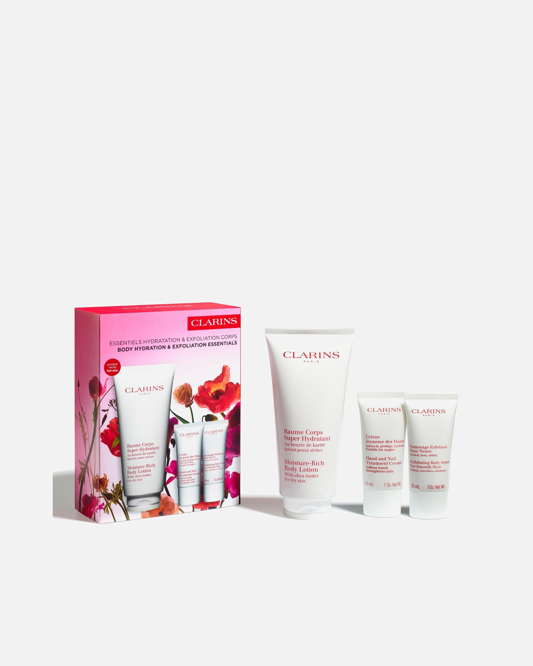 Coffret soin corps pour Unisexe Clarins Programme Baume Corps Super Hydratant 1 unité