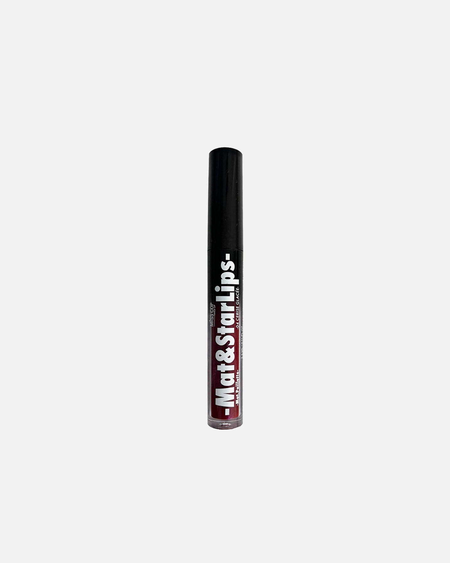 Rouge à lèvres pour Unisexe Miss Cop Mat & Star Lips 04 - Cerise glacée