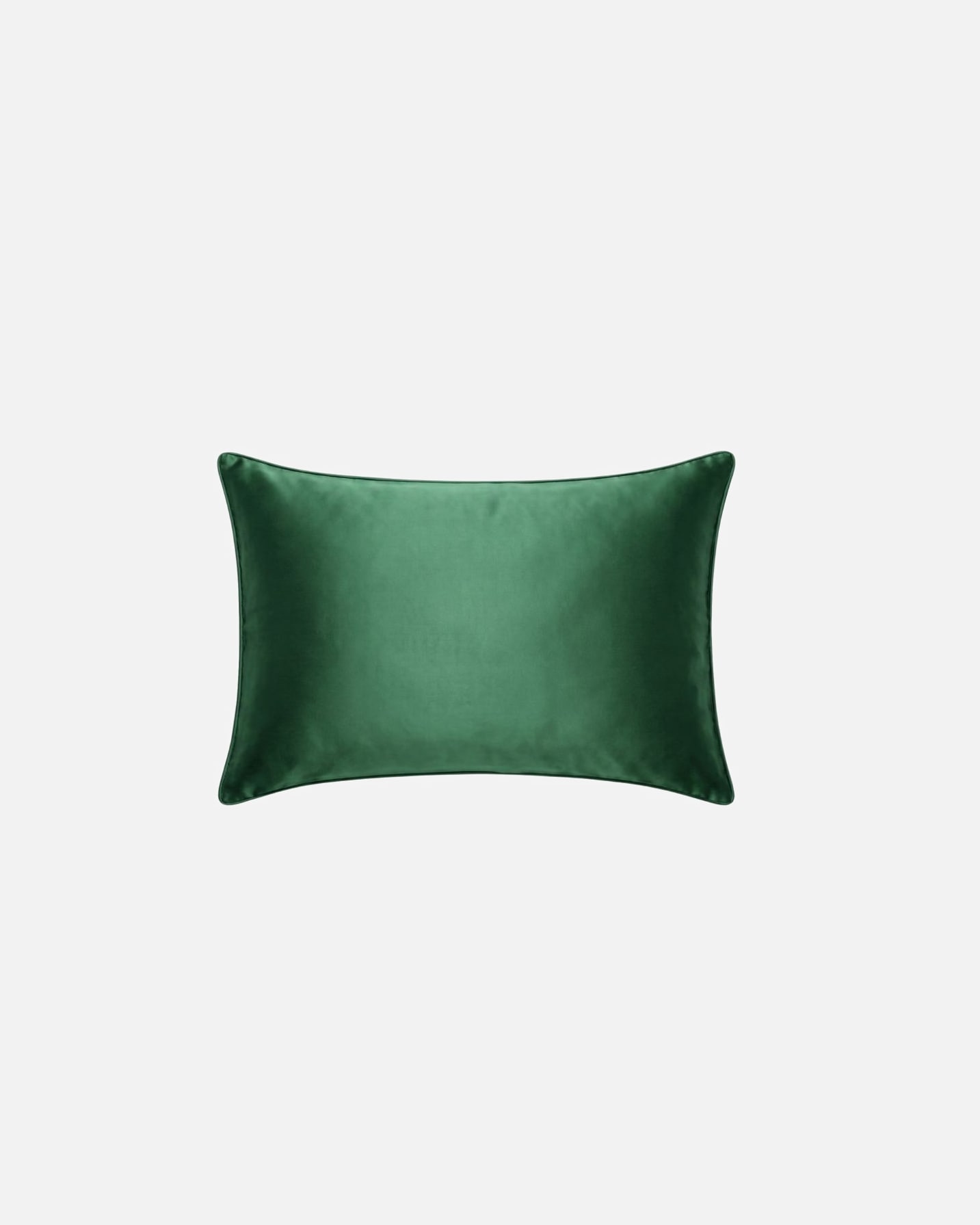 Housse de coussin pour Unisexe Emily's Pillow Default Brand Line Taie d'oreiller en soie - 51x76cm - Édition Limitée Vert Emeraude