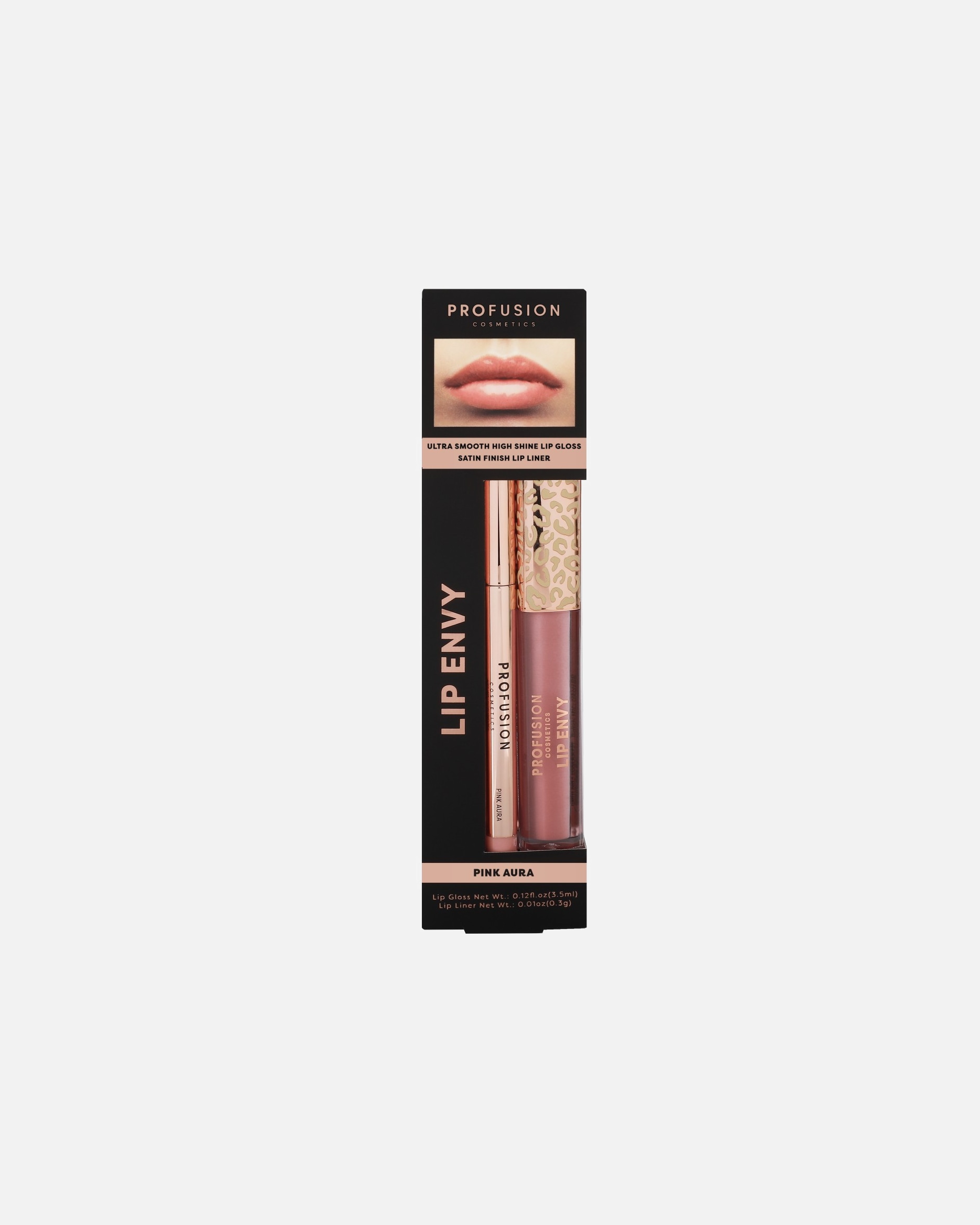 Coffret de maquillage pour les lèvres pour Unisexe Profusion Lip Envy Gloss and Lip Liner Duo Pink Aura
