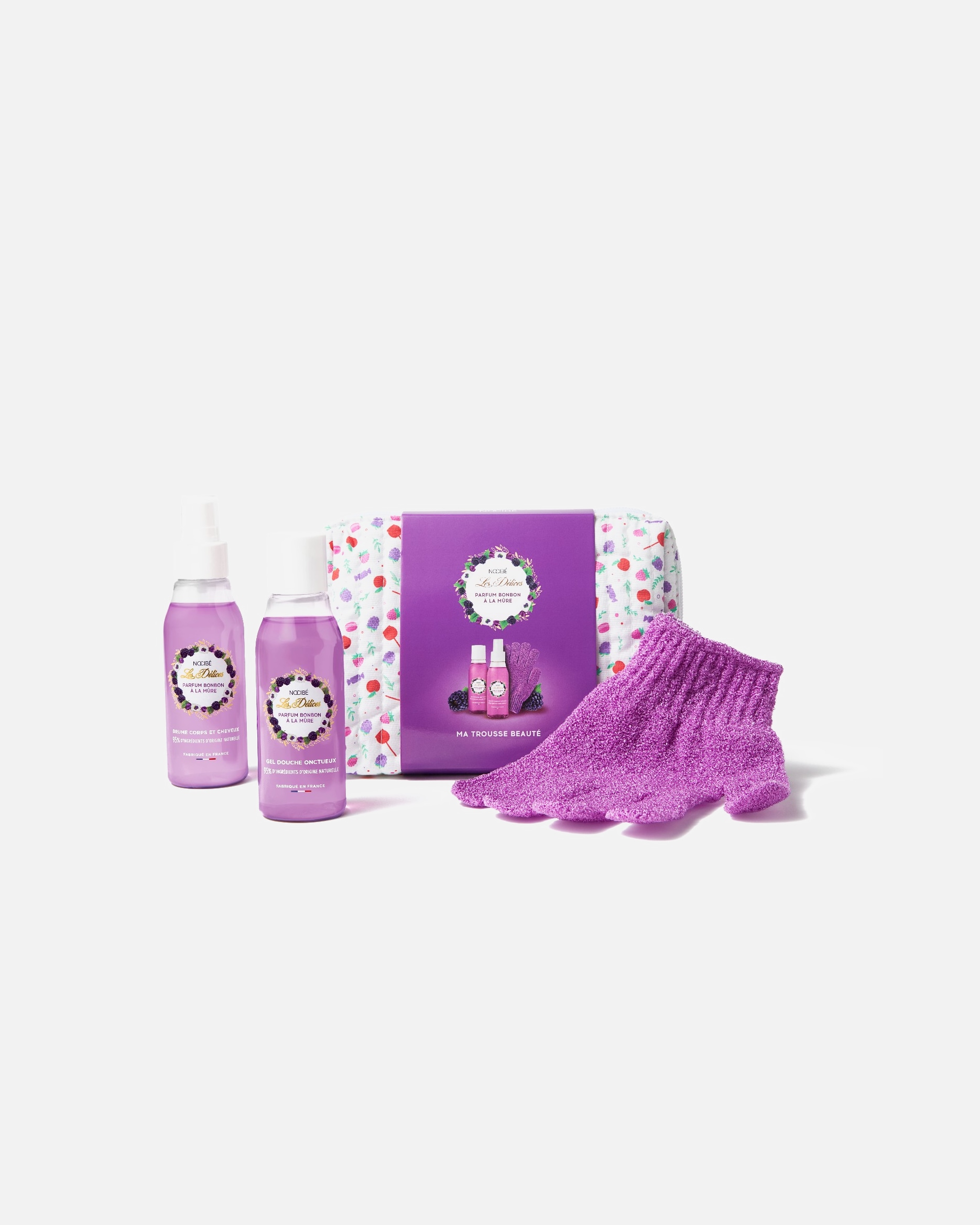 Coffret soin corps pour Unisexe Nocibé Edition limitée Ma Trousse Beauté Parfum Bonbon à La Mûre 1 unité