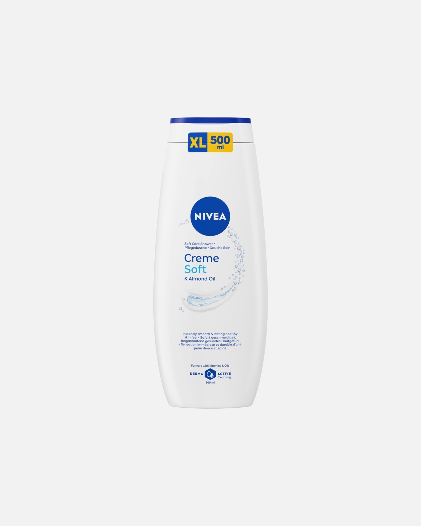 Gel douche pour Femme NIVEA Soin Crème Soft Peaux Sensibles 500 ml