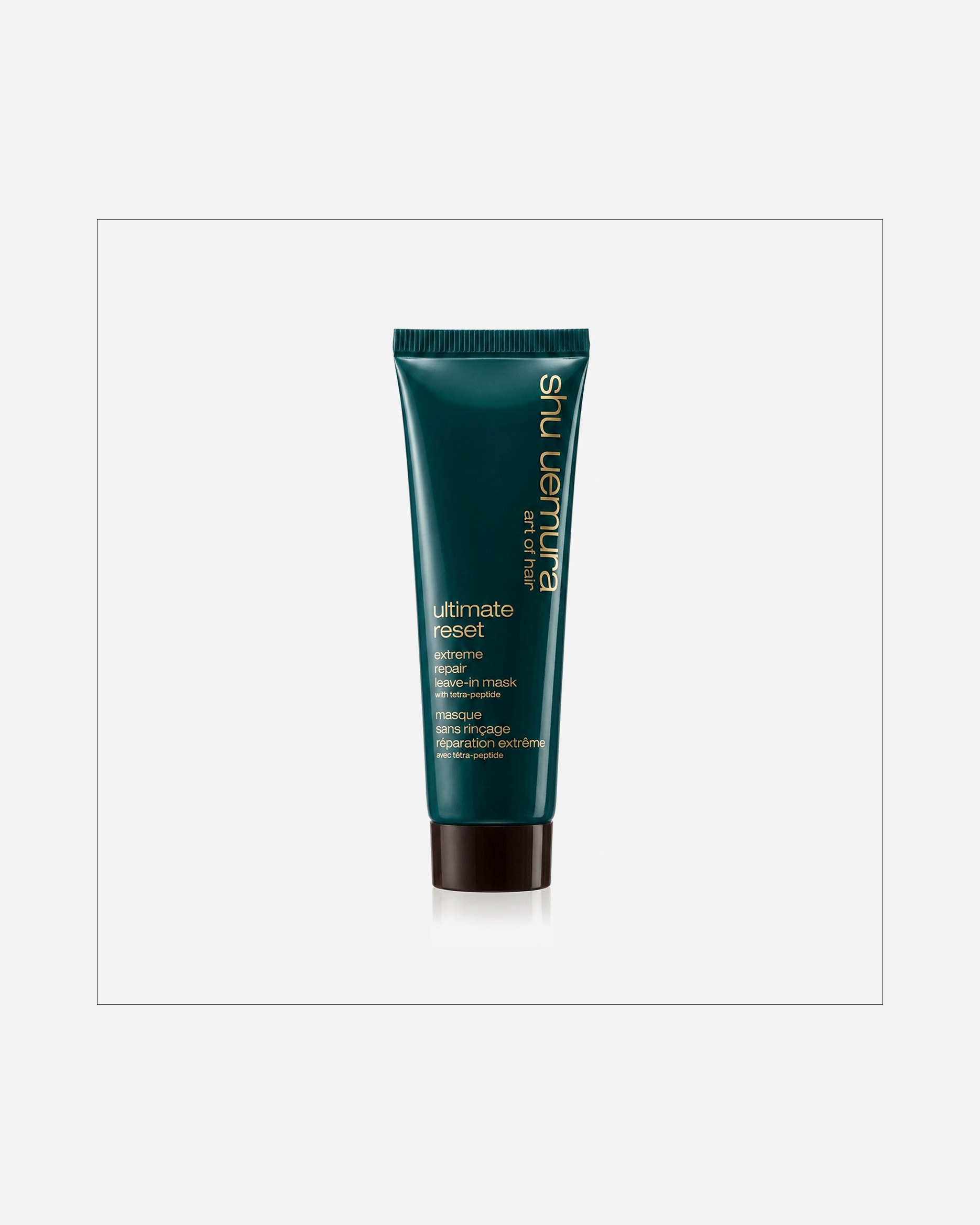 Soin sans rinçage pour Unisexe Shu Uemura Ultimate Reset Masque sans rinçage réparation extrême 30 ml