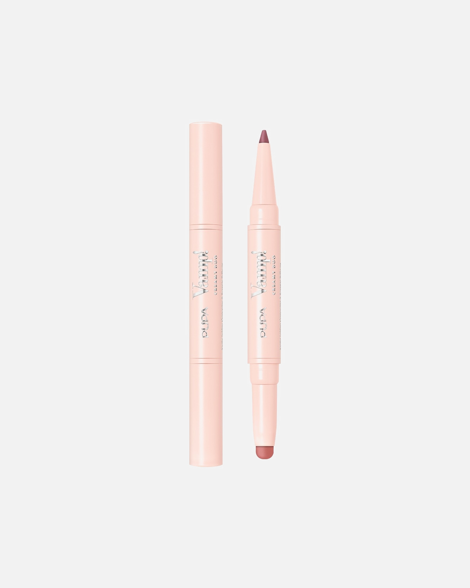 Crayon à lèvres pour Unisexe PUPA Milano VAMP! CREAMY DUO TEA ROSE