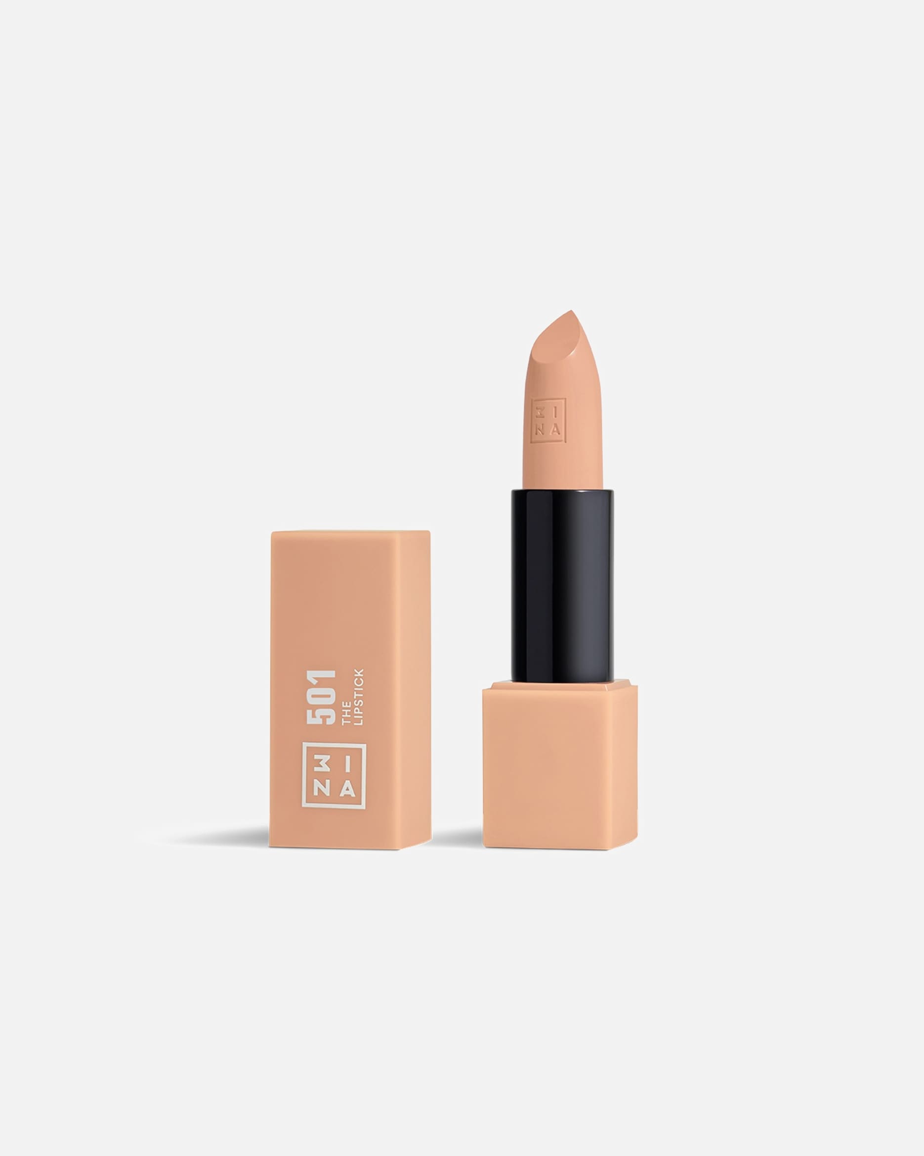 Rouge à lèvres pour Unisexe 3INA The Lipstick 501 Cream