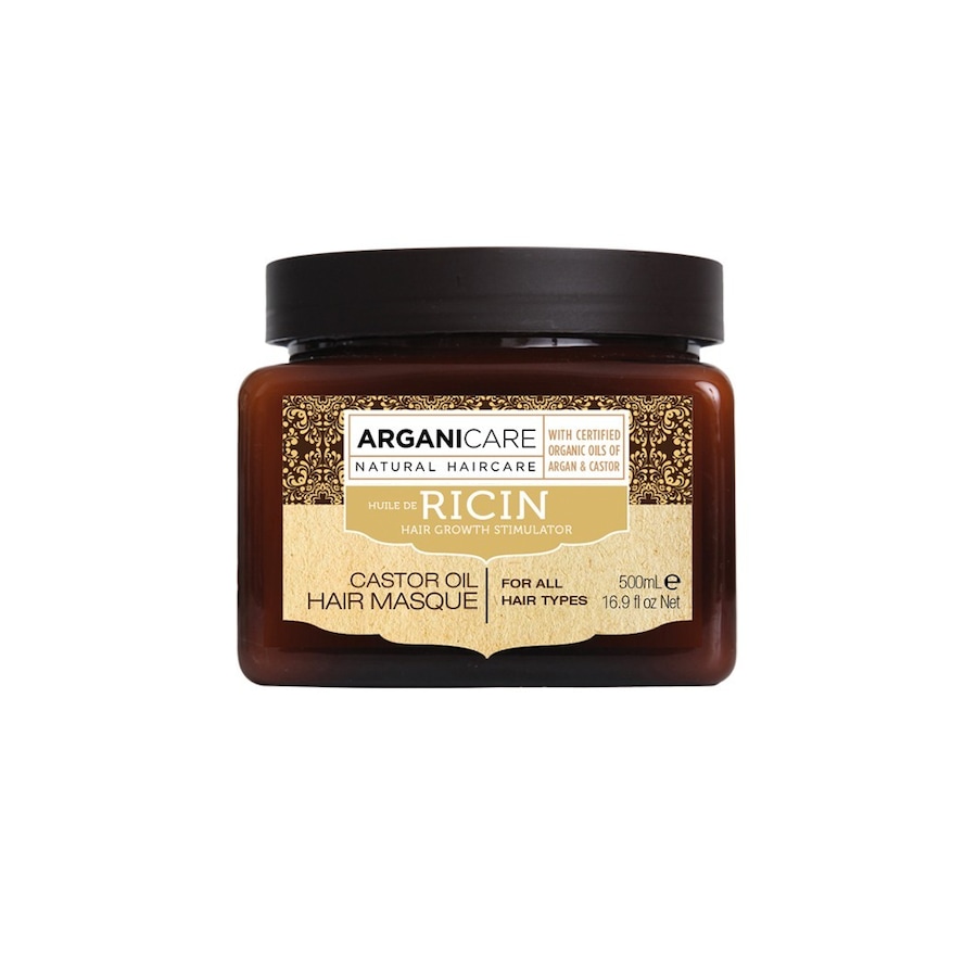 Arganicare - Masque à l huile de ricin Masque et cure cheveux 500 ml unisex