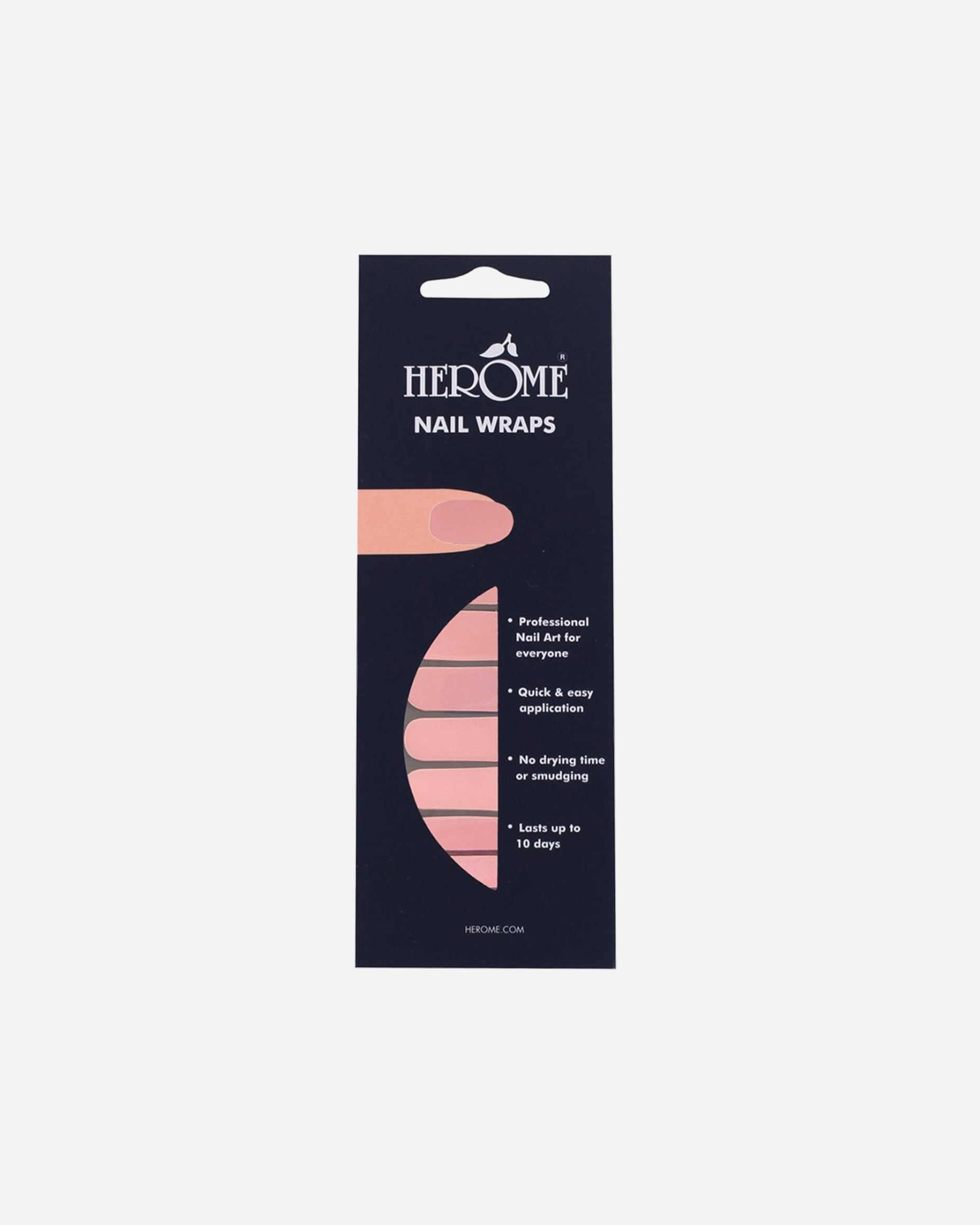 Vernis pour Unisexe Herome Cosmetics Nail Wraps french pink