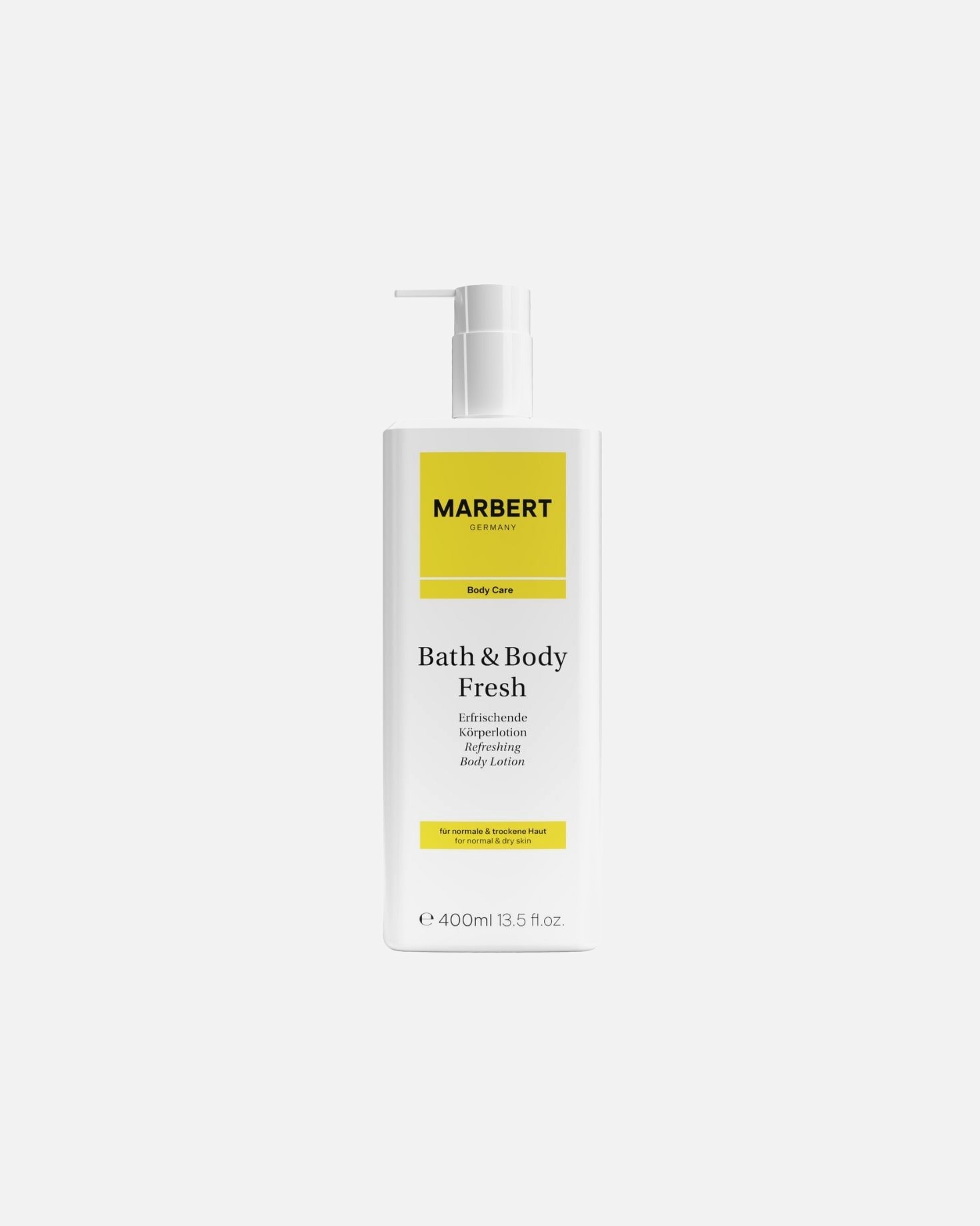 Lotion pour le corps pour Unisexe Marbert Bath & Body Fresh MBT Bath & Body Fresh Lotion corporelle rafraîchissante 400 ml 400 ml