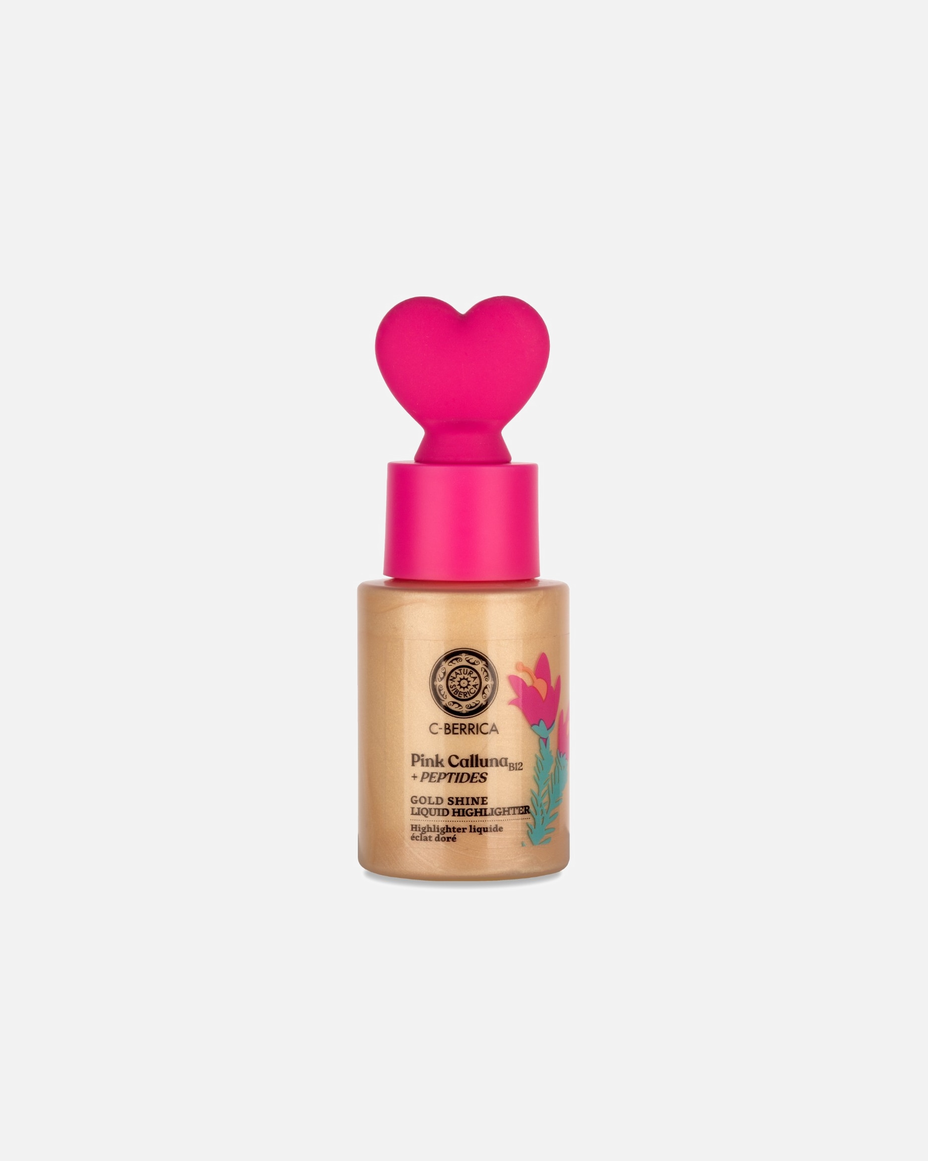 Crème de jour teintée pour Unisexe Highlighter liquide hydratant éclat doré 30 ml