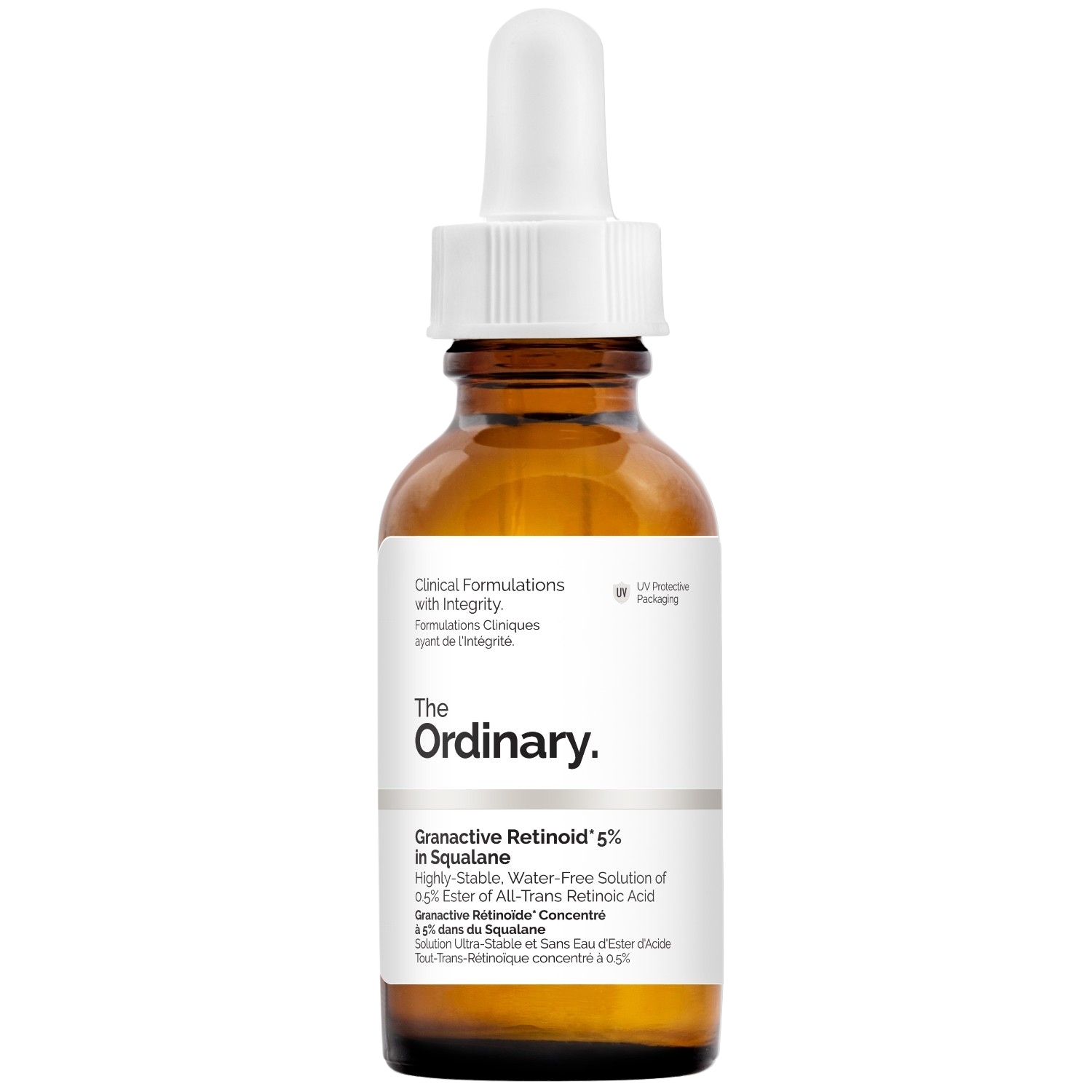 The Ordinary Soin anti-âgeRetinoidsGranactive Retinoid* 5% dans du Squalane