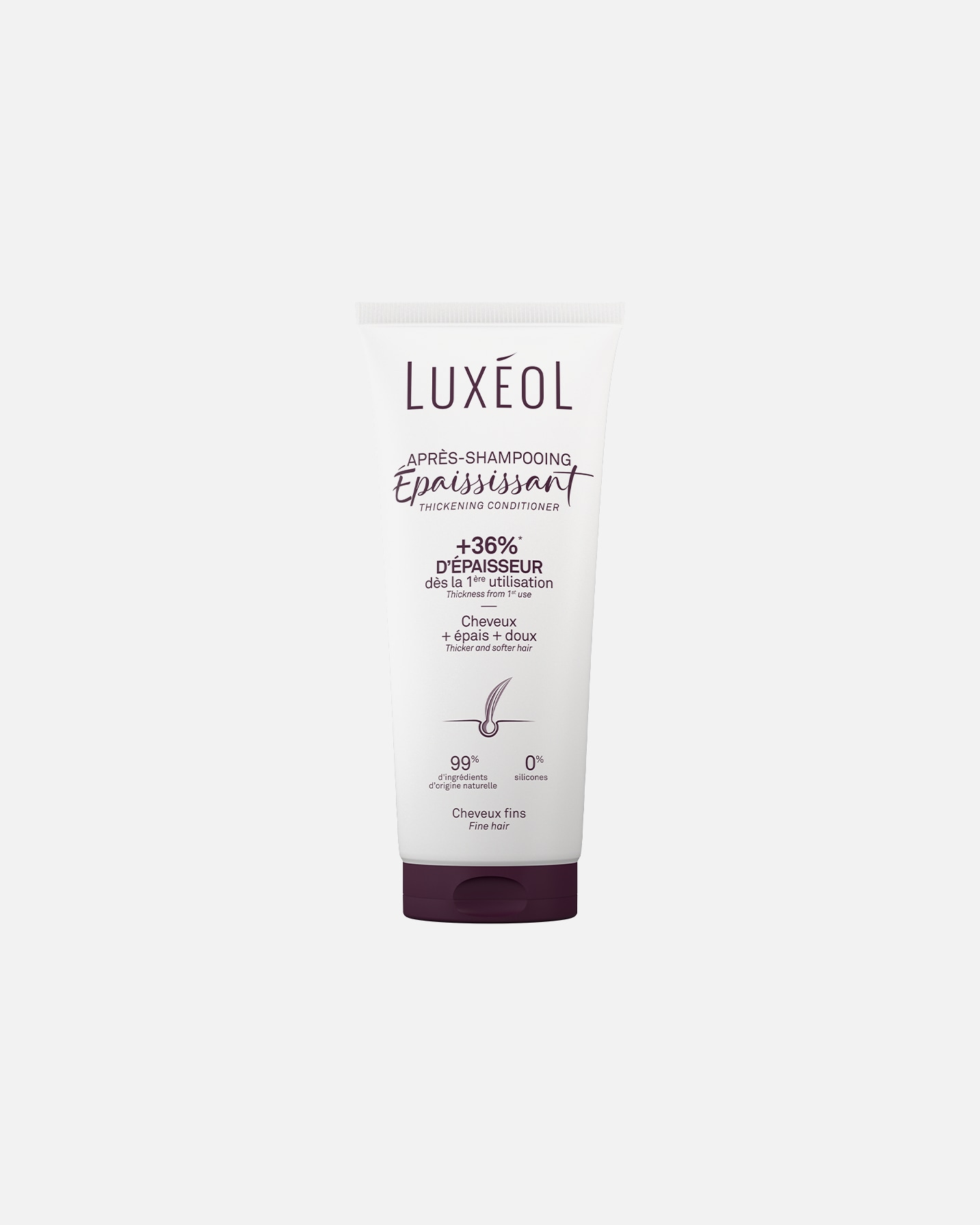 Après-shampooing pour Unisexe Luxéol Après-shampooing Épaississant 200 ml