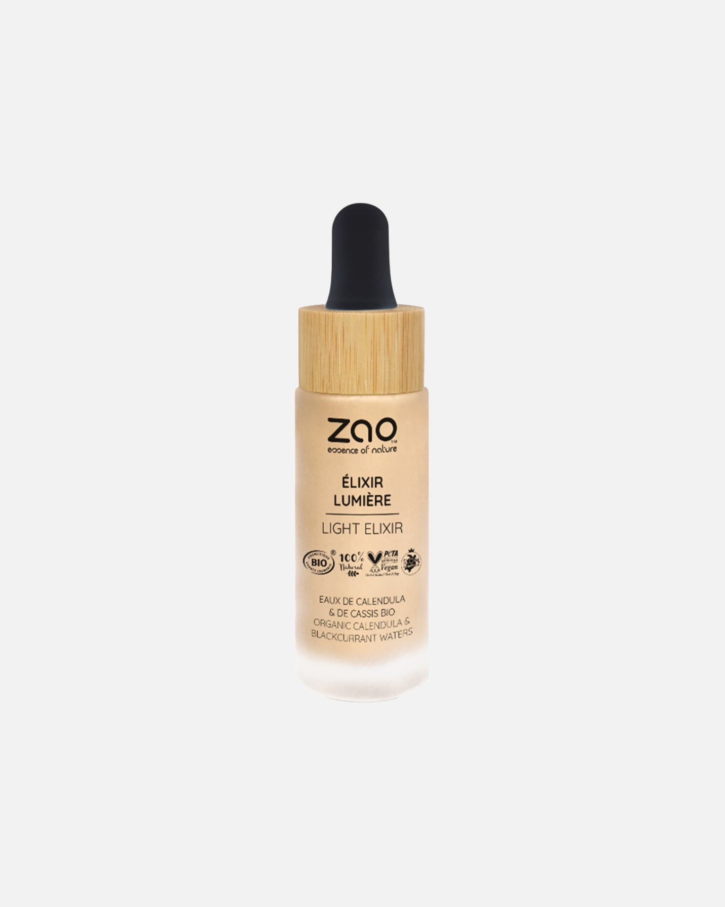 Illuminateur de teint pour Unisexe ZAO Elixir Lumière 697 Doré