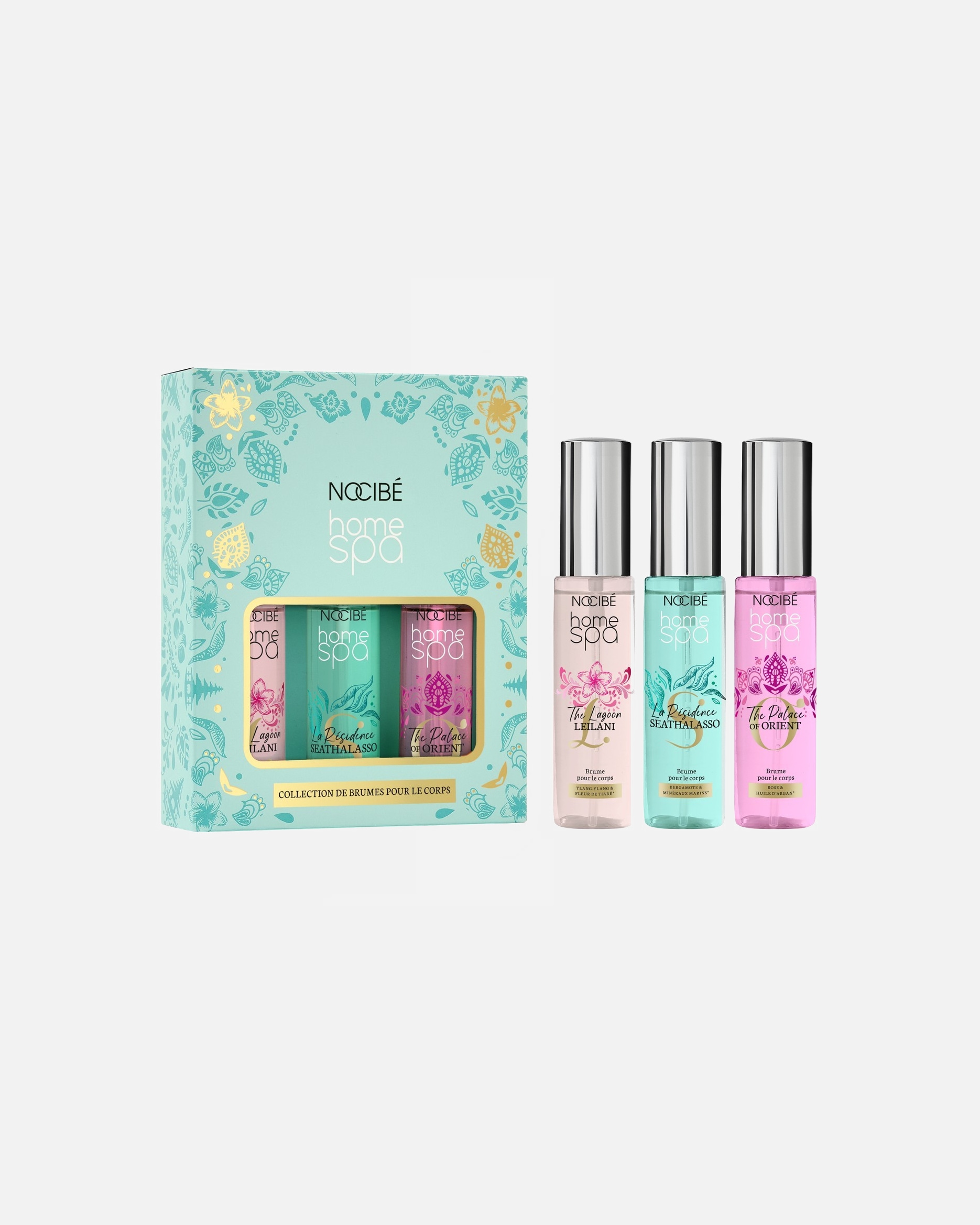 Coffret soin corps pour Unisexe Nocibé Home Spa Collection de Brumes pour le Corps 1 unité