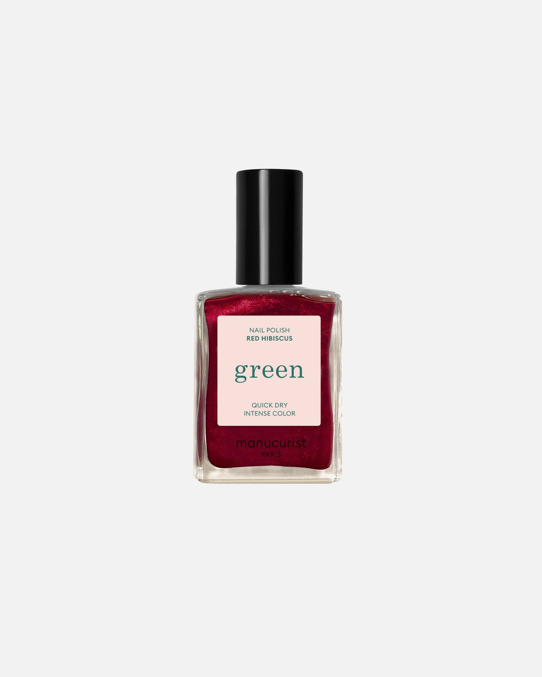 Vernis pour Unisexe manucurist green Quick Dry Red Hibiscus