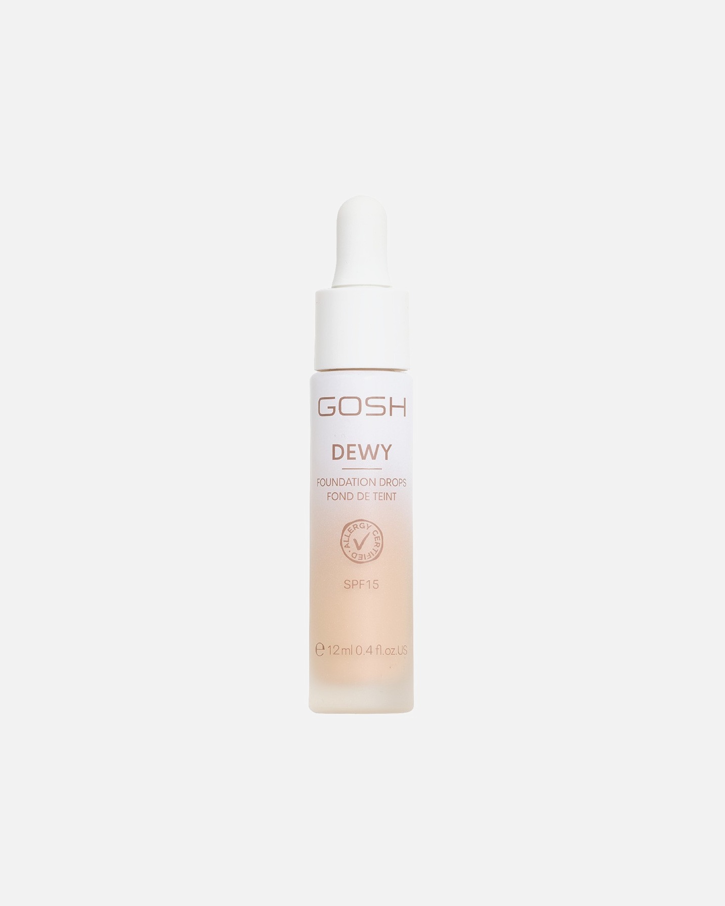 Fond de teint pour Unisexe Gosh Copenhagen Dewy 004 Fair