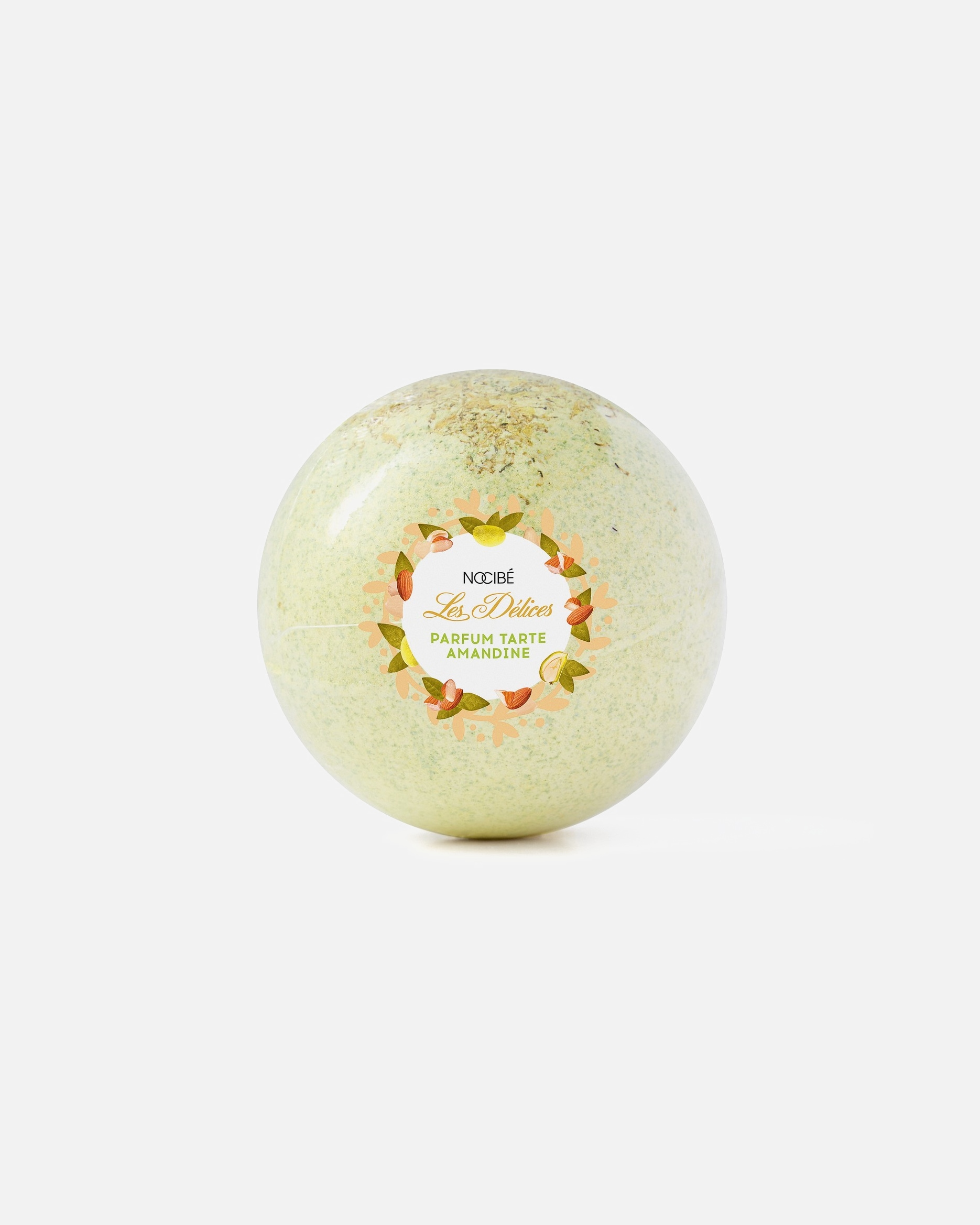 Bain moussant pour Femme Nocibé Les Délices Tarte Amandine Bombe de bain 120 g