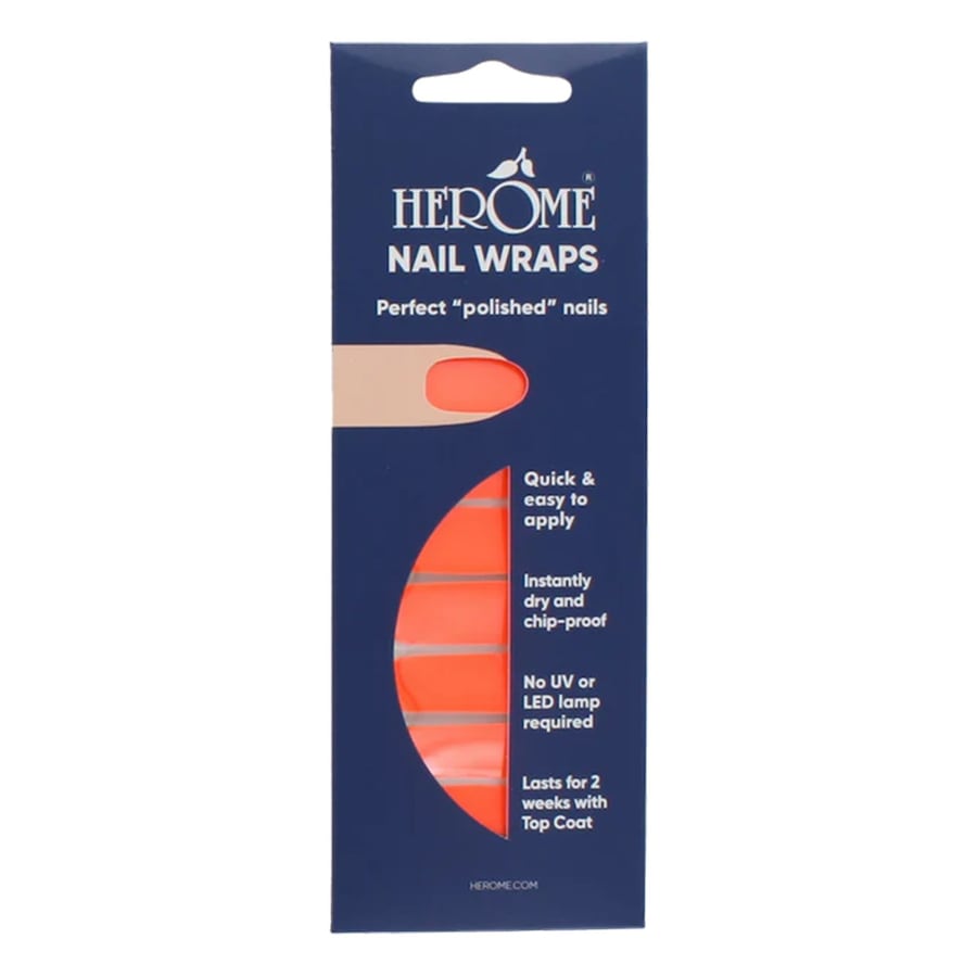 Herome Cosmetics - Nail Wraps Vernis à ongles 1 pieces Coral unisex