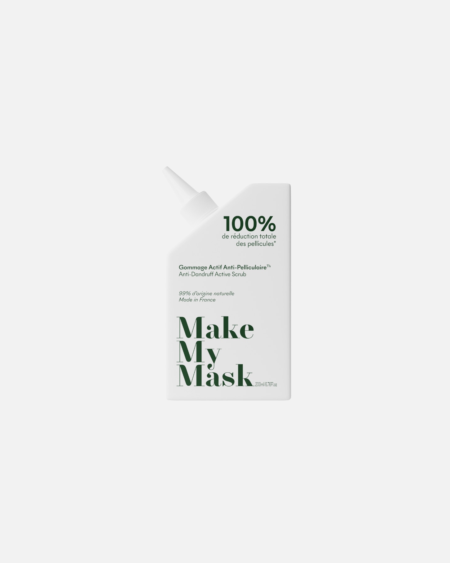 Gommage pour le cuir chevelu pour Unisexe MakeMyMask Default Brand Line Pré-shampoing gommage anti-age 200 ml
