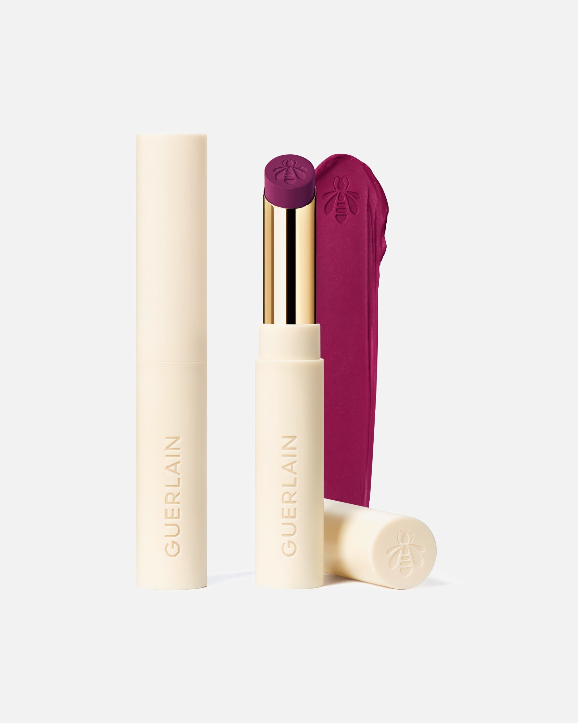 Rouge à lèvres pour Unisexe Guerlain KissKiss Le Rouge à Lèvres Intense Au Miel - Recharge 837 DEEP IRIS - Recharge