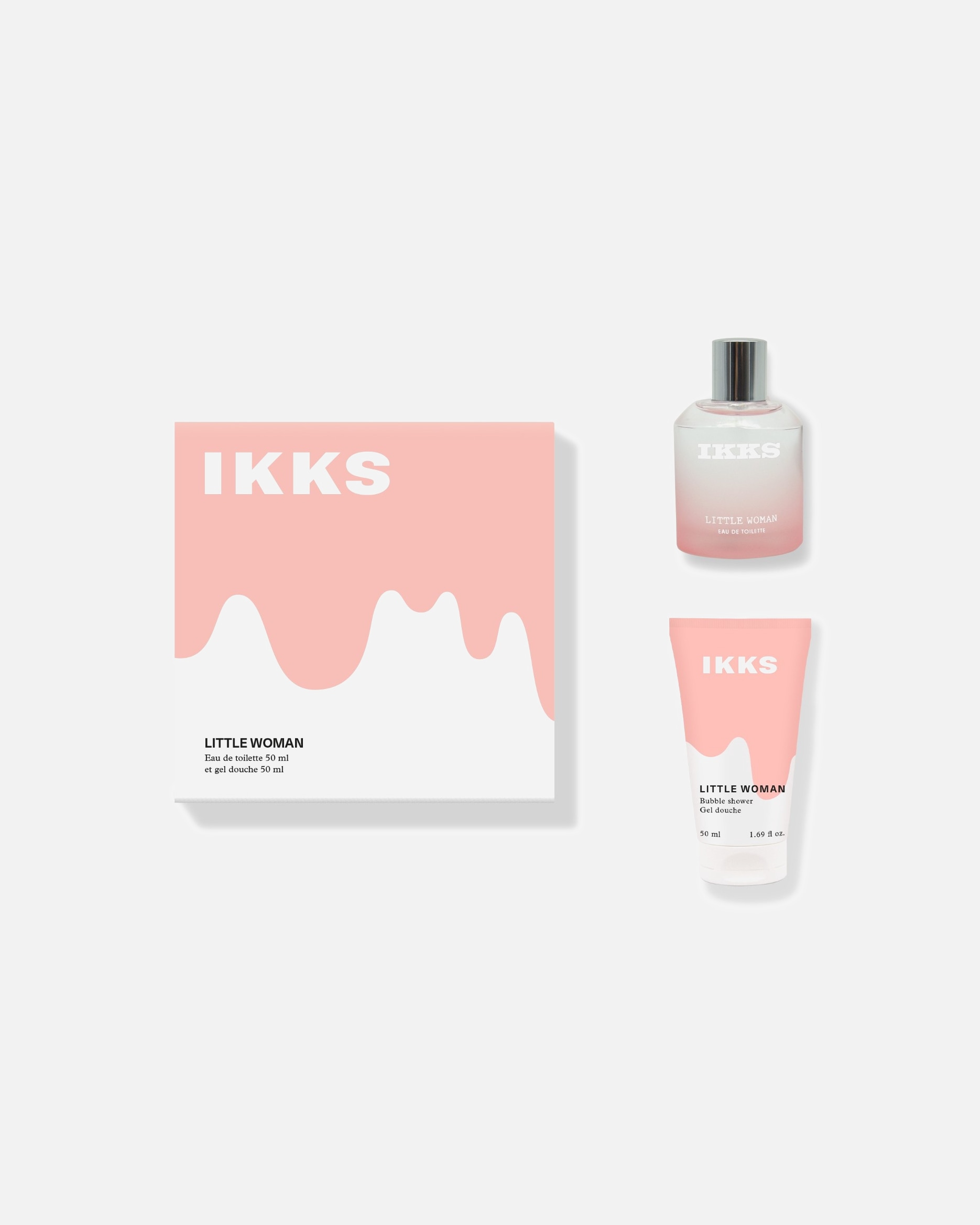 Coffret de parfums pour enfants pour Femme IKKS Little Woman Eau de Toilette Icecream 1 unité