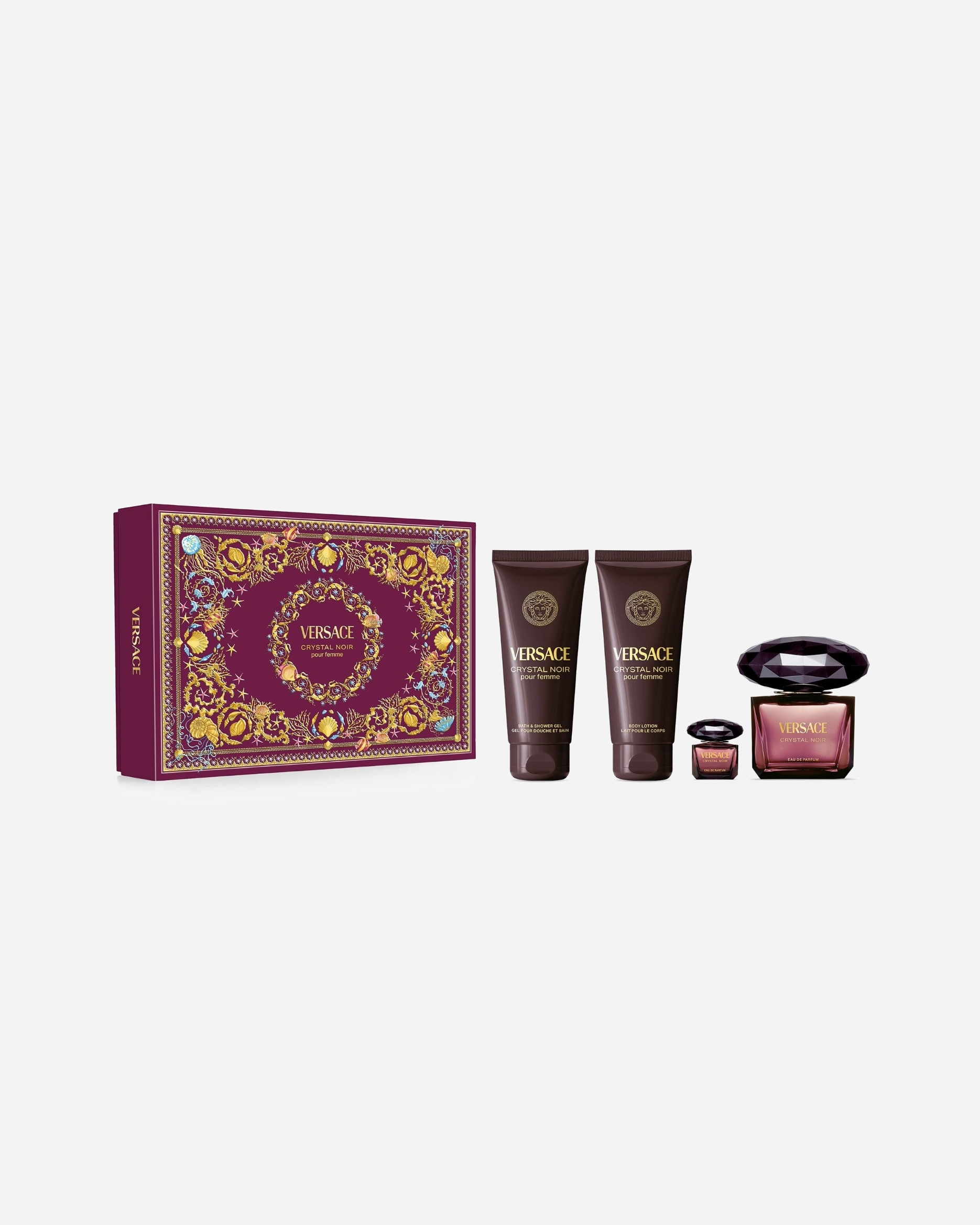 Coffret parfum pour Femme Versace Crystal Noir Eau de Parfum 1 unité