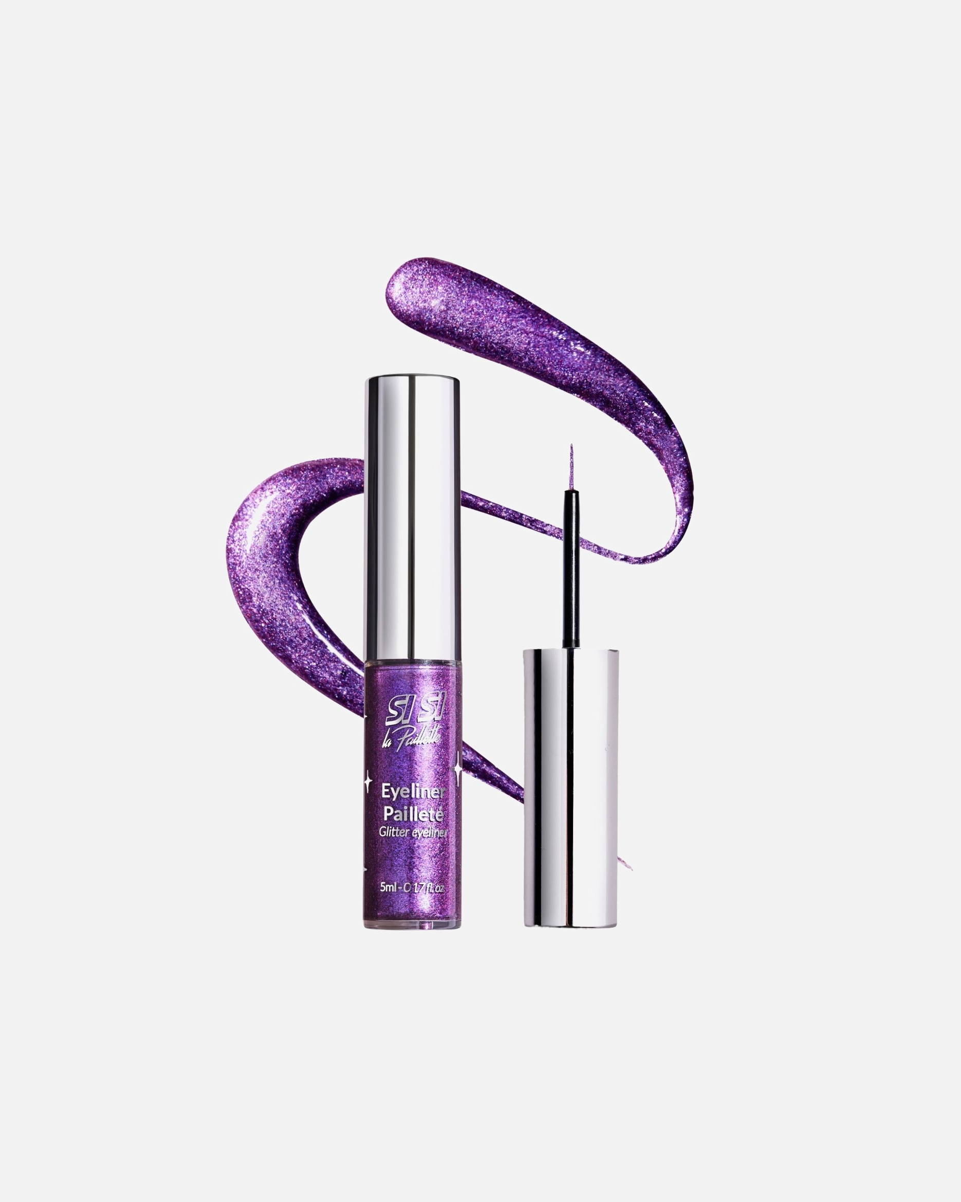 Eyeliner pour Femme Si Si La Paillette Default Brand Line Pailette Violet