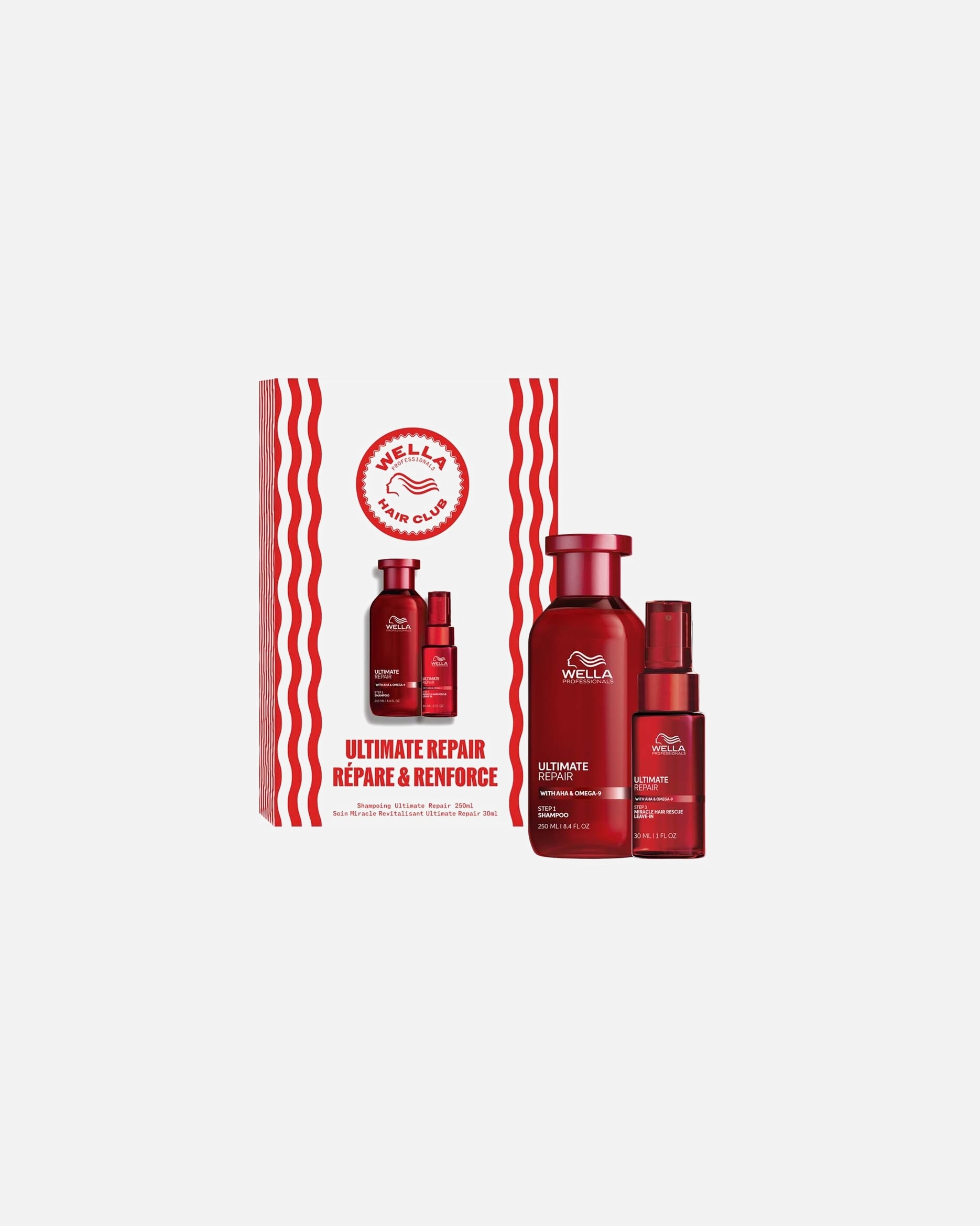 Coffret soin cheveux pour Femme Wella Professionals Ultimate Repair Réparation ultime pour cheveux abîmés 1 unité