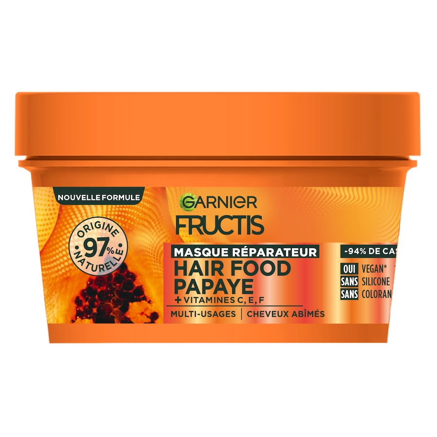 Garnier - Fructis Réparateur à la papaye Masque et cure cheveux 320 ml unisex