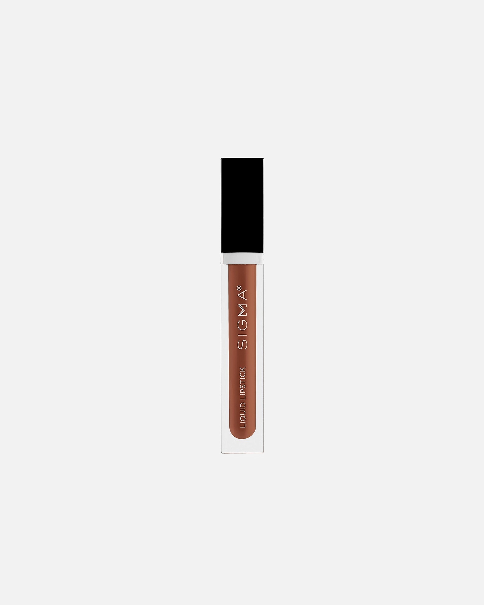 Rouge à lèvres pour Unisexe Sigma Rouge à lèvres liquide - Cor-de-Rosa ¤Cachemire - Nude séquoia riche