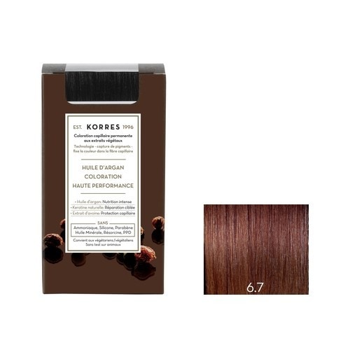 KORRES - Coloration Permanente Sans Ammoniaque Coloration permanente 55 ml Marron unisex