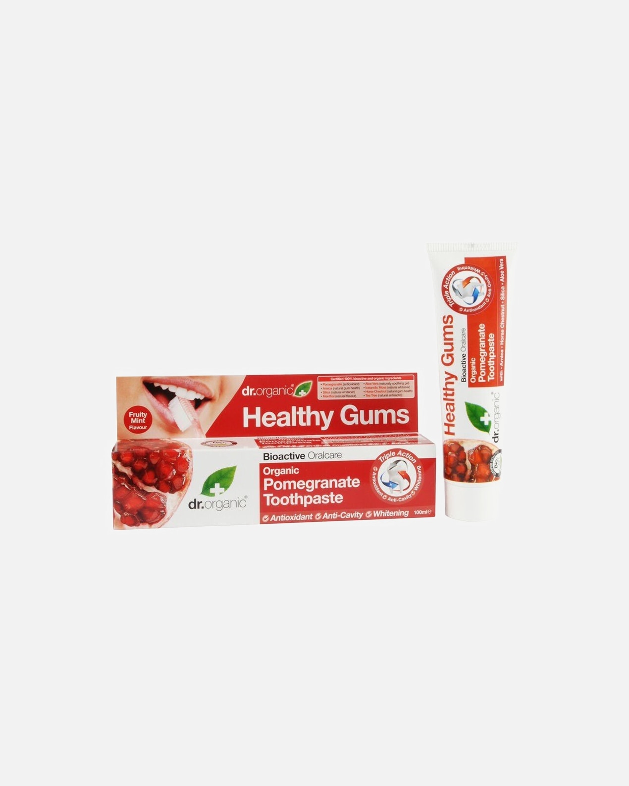 Dentifrice pour Femme Dr. Organic Pomegranate 100 ml